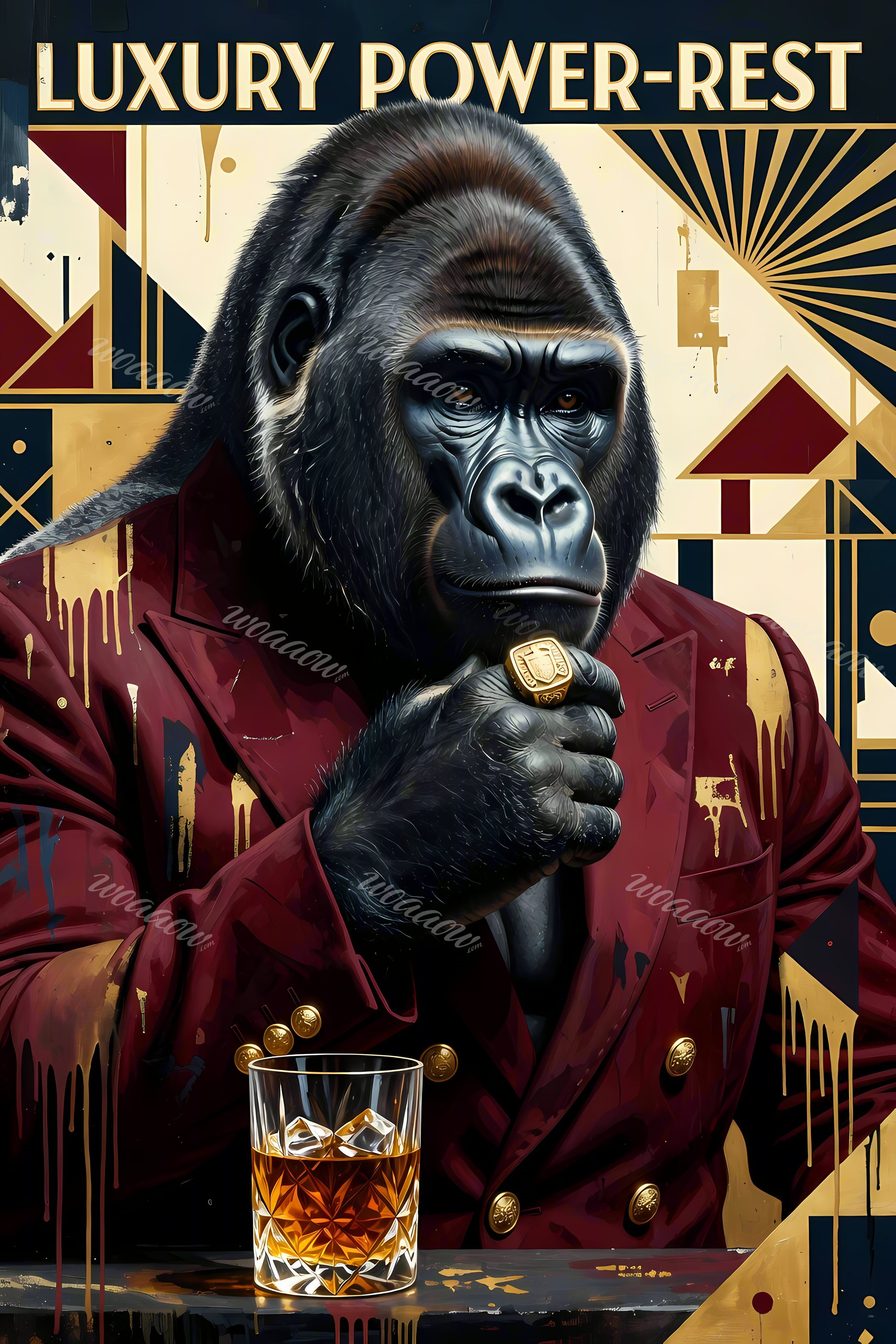 The Burgundy Silverback
