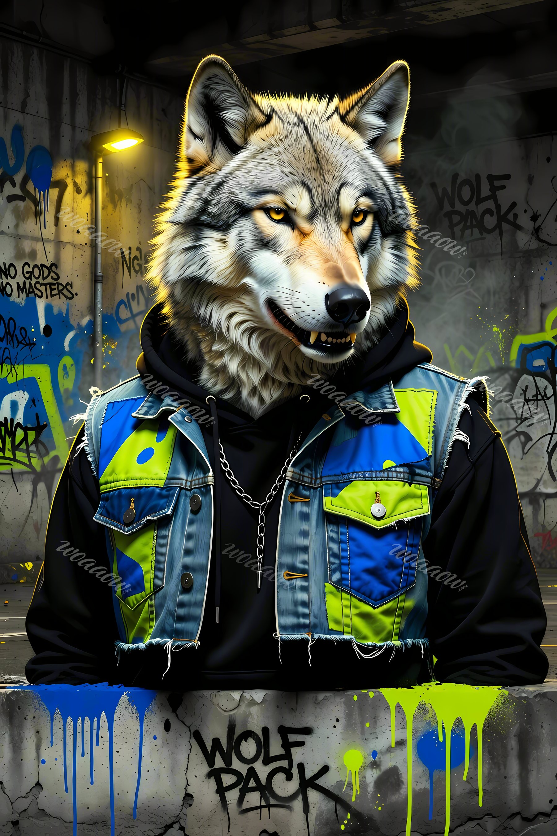 The Streetlight Wolf