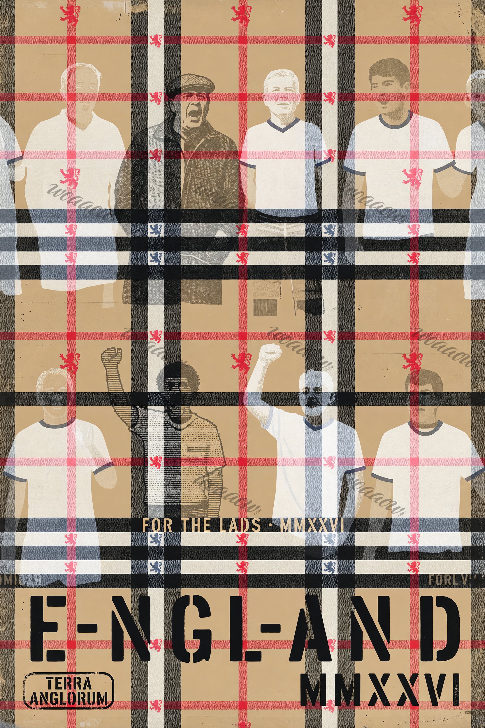 Checkered England Matchday