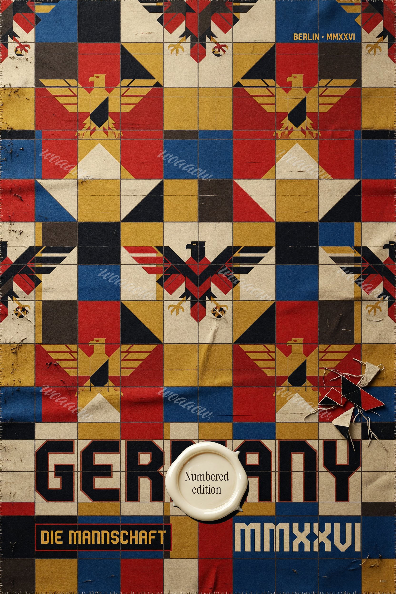 Germany Eagle Macro Tension