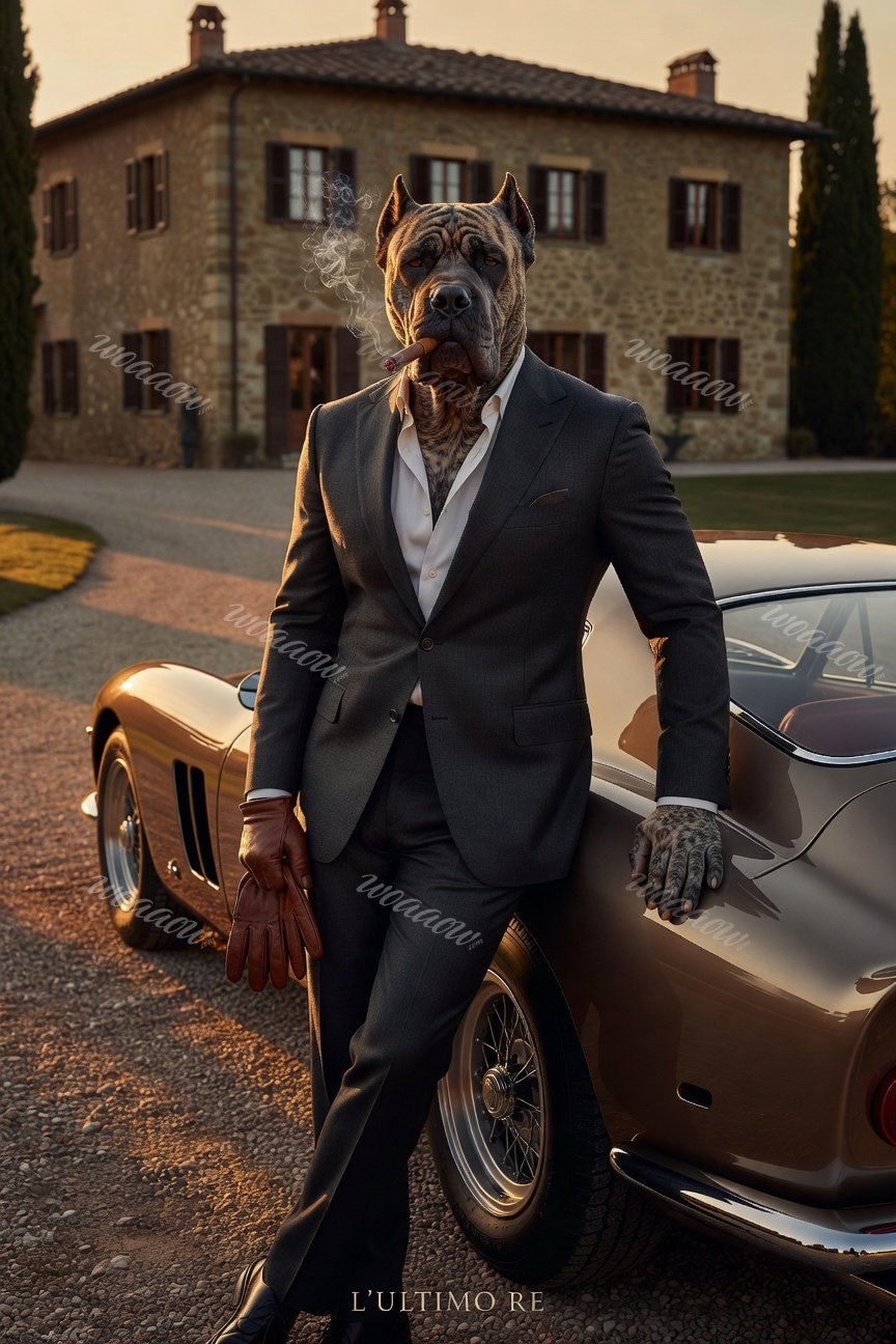 Cane Corso by the Coupé