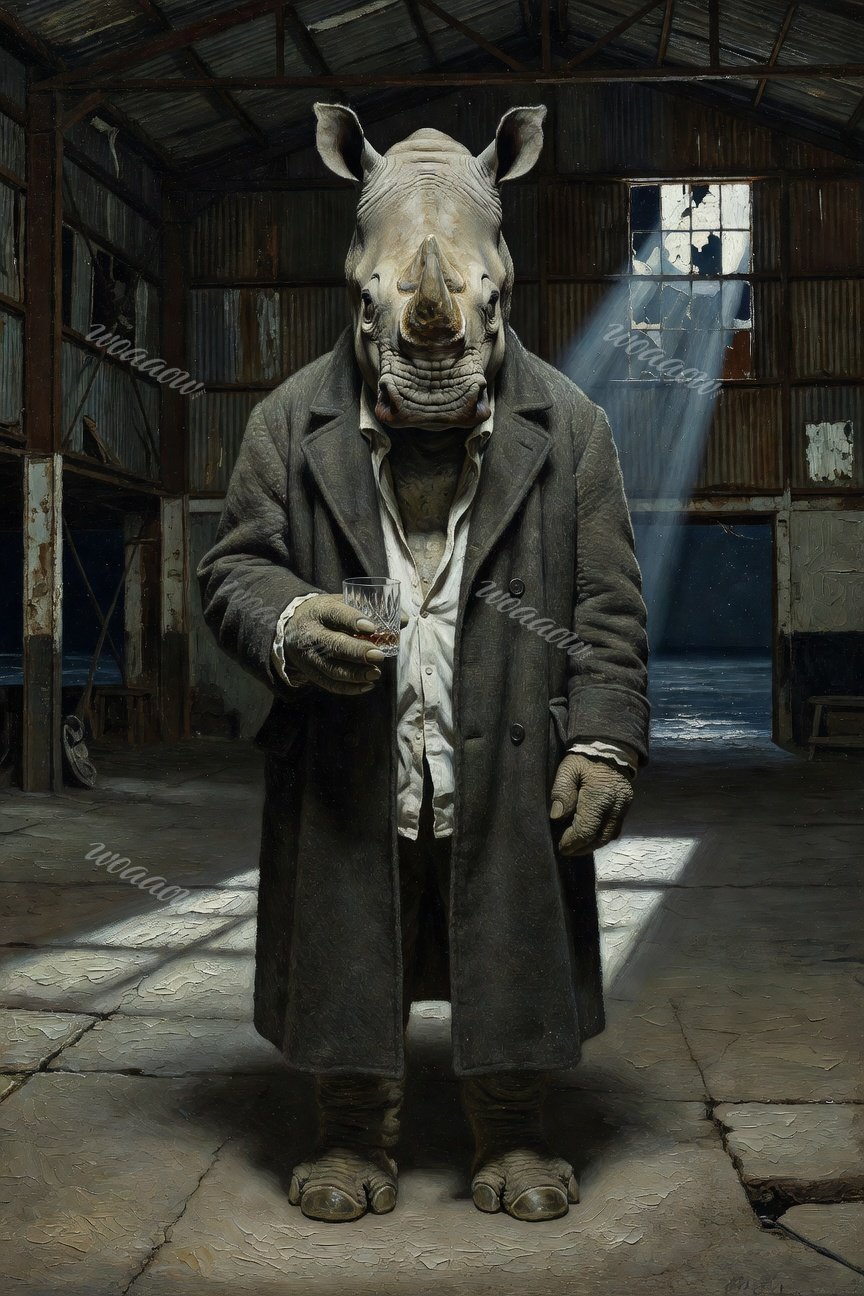 Rhino in the Shed