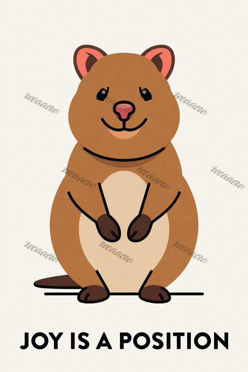 Quokka, Hands Together