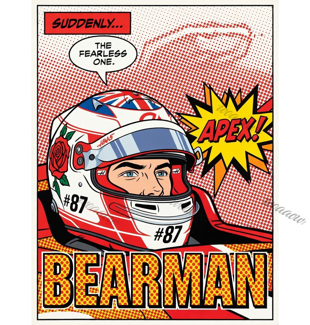 Bearman in Halftone