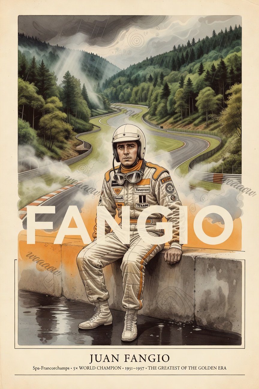 Fangio on the Wall