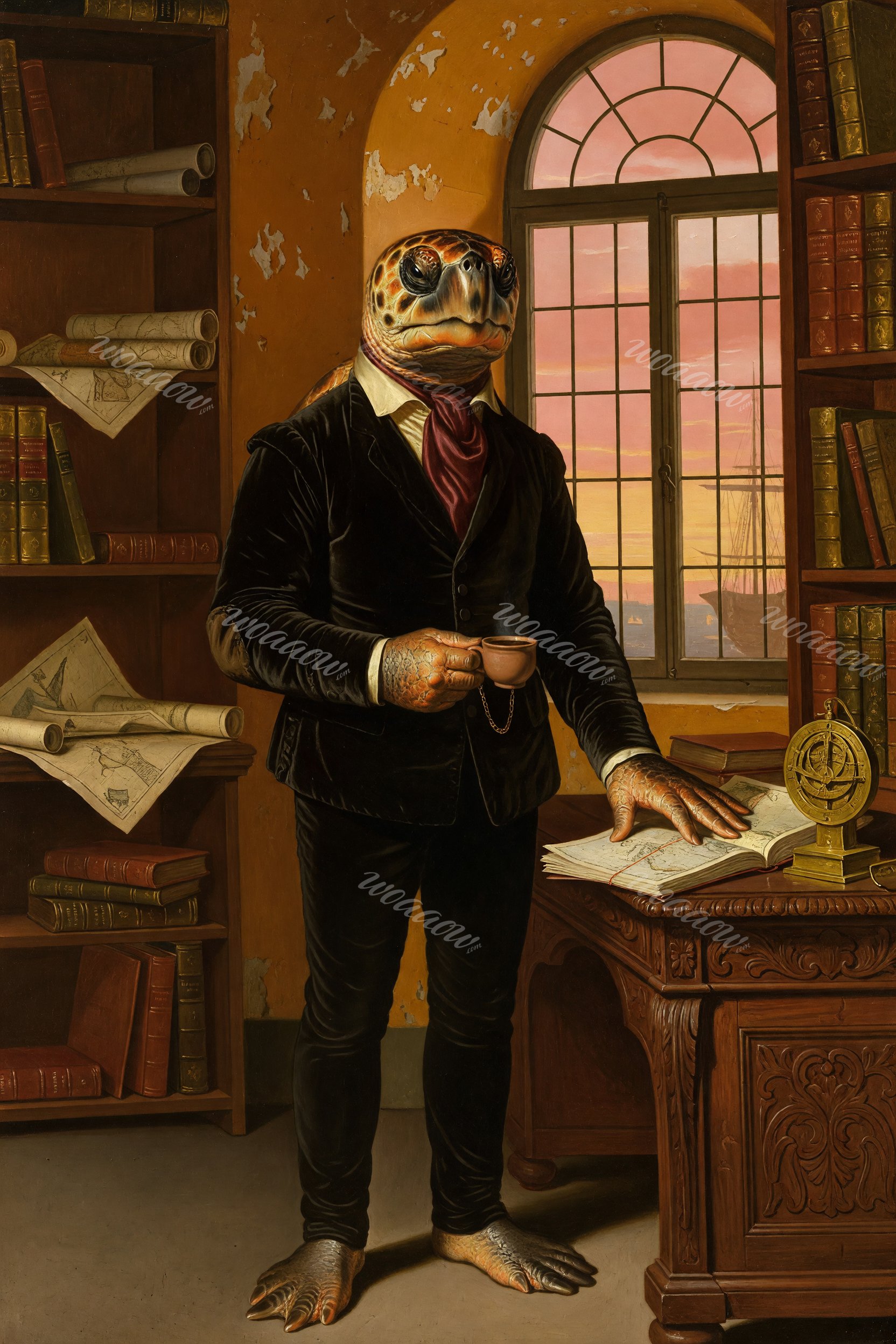Turtle in the Study