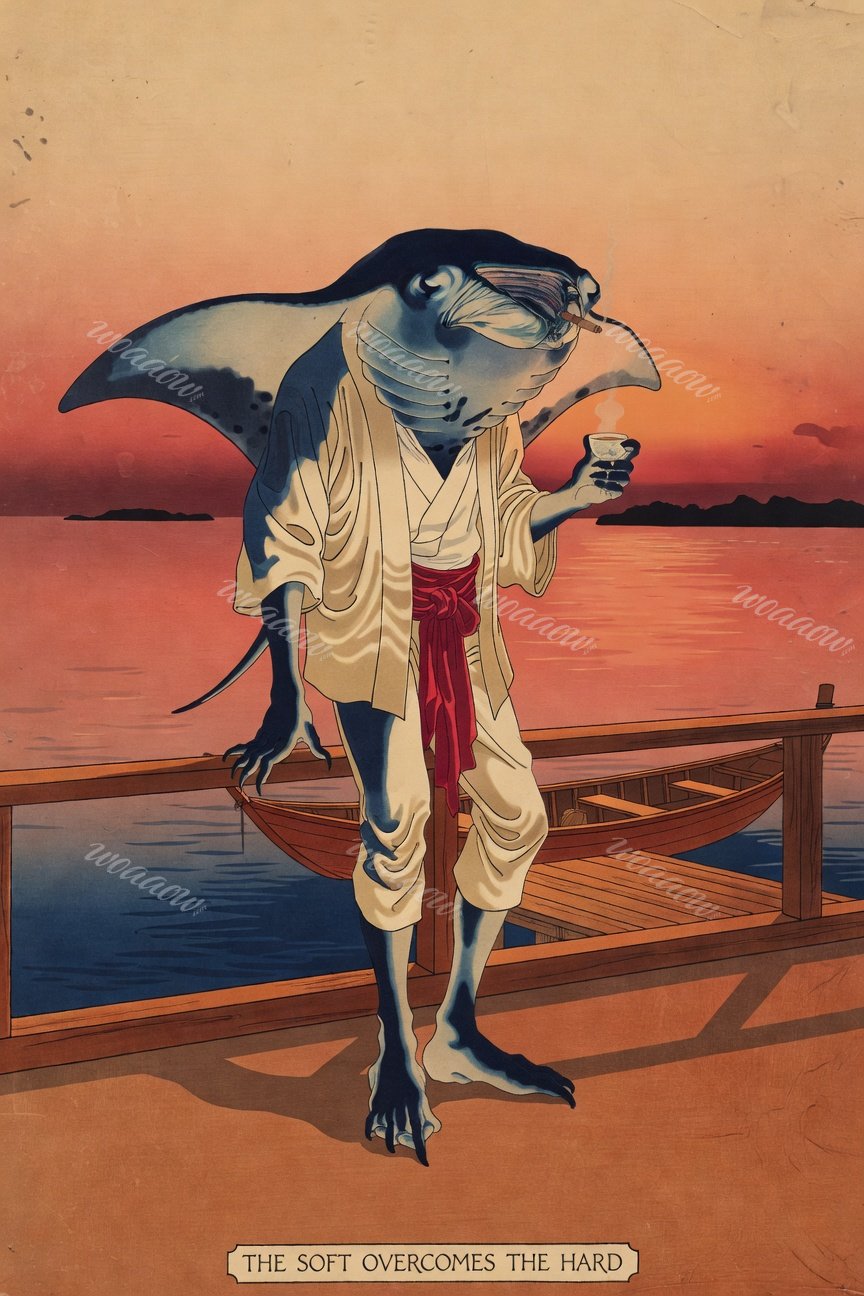 Manta on the Jetty