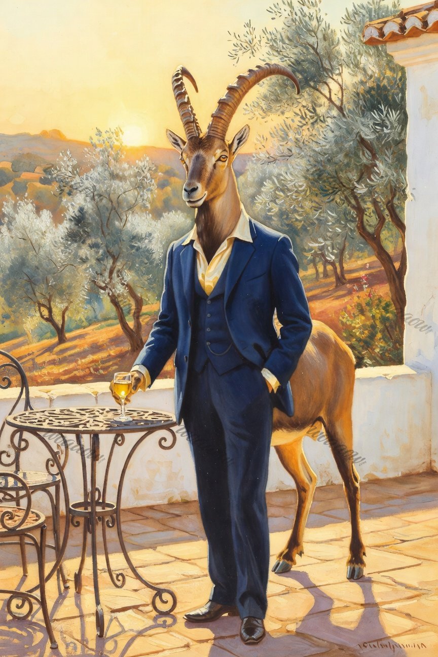 Ibex on the Terrace