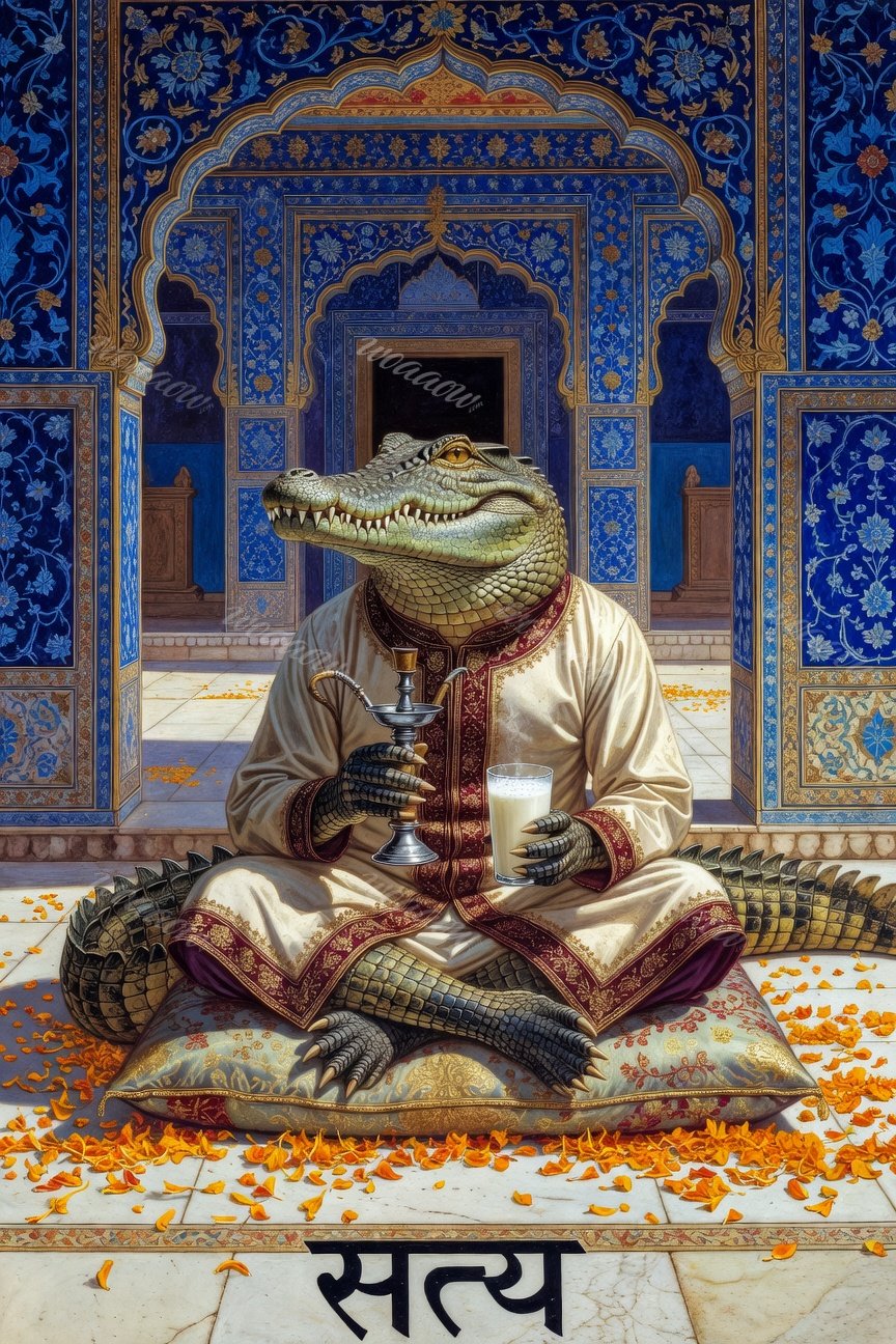 Crocodile in the Court
