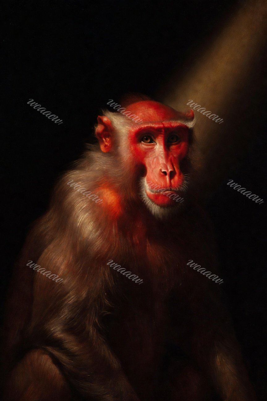 Macaque in the Light