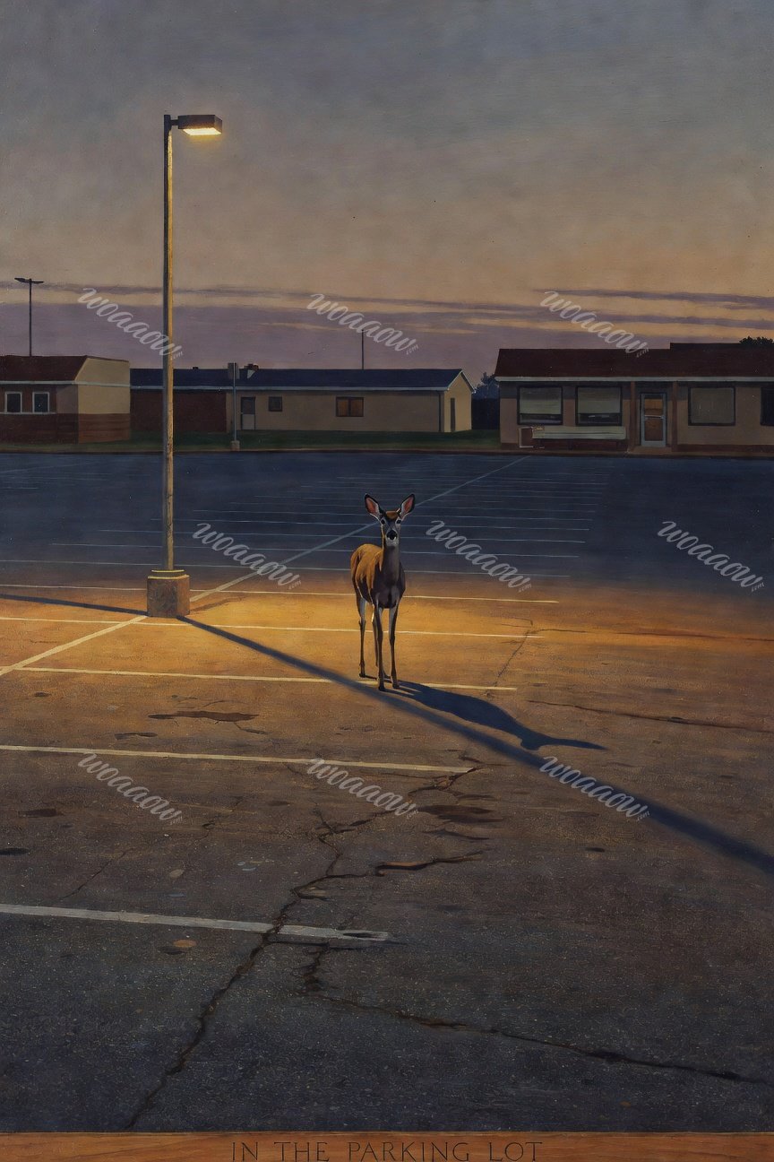 Deer in the Parking Lot