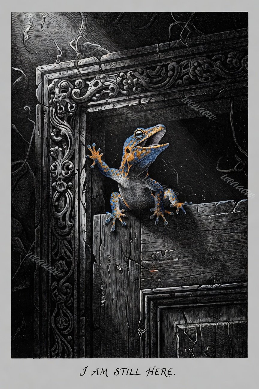 Lizard in the Frame