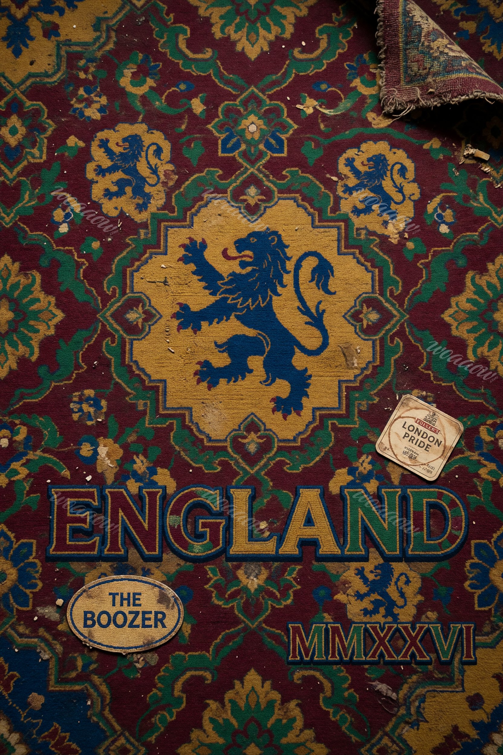 Lion on the Carpet