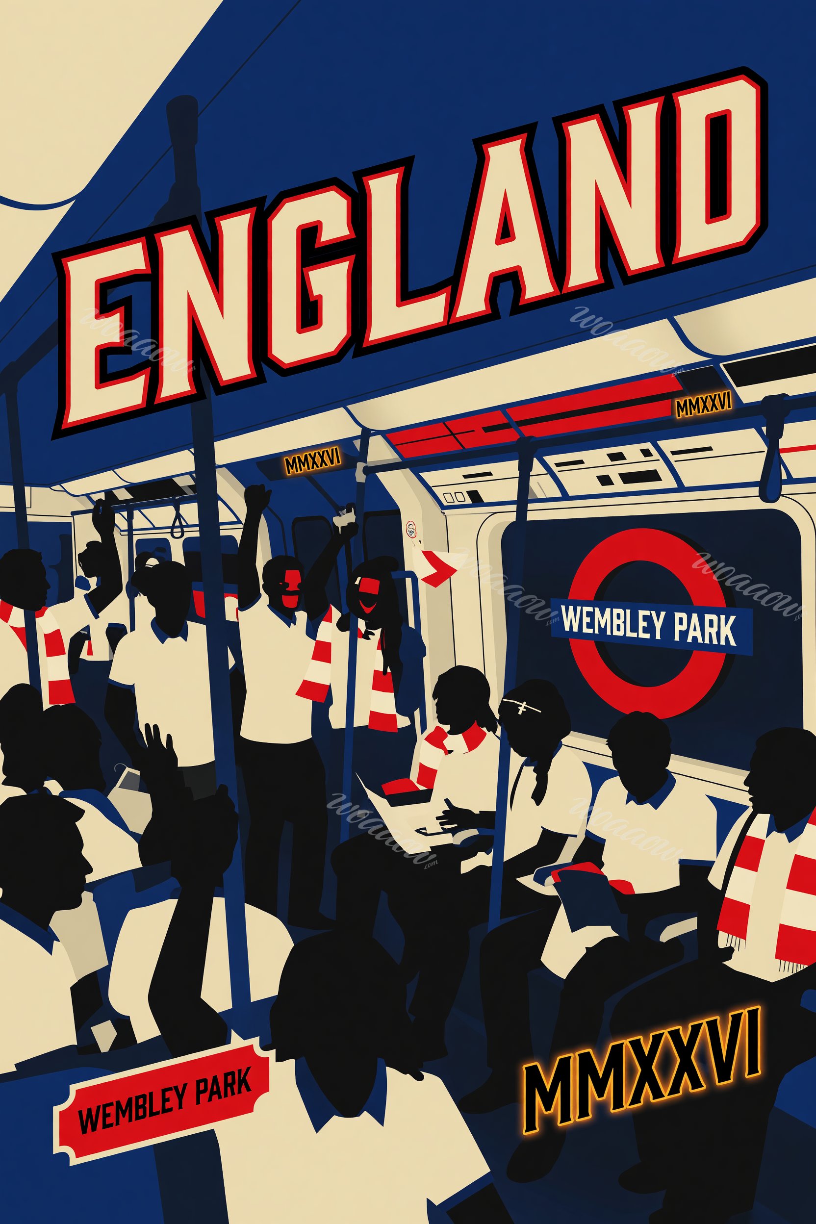 Carriage to Wembley Park