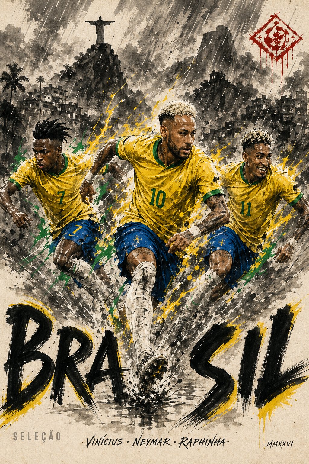 Brasil in the Rain