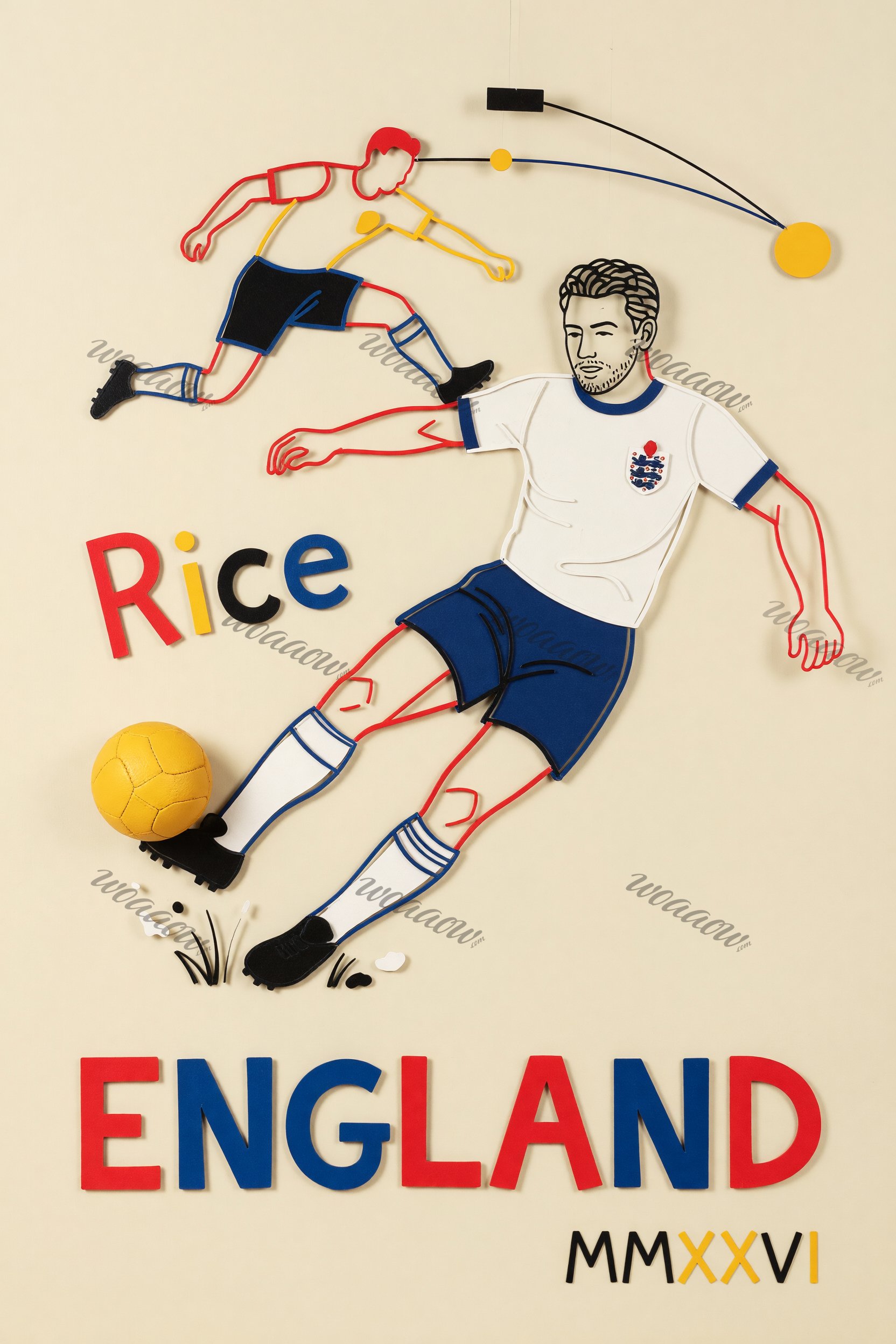 Rice and a Yellow Ball