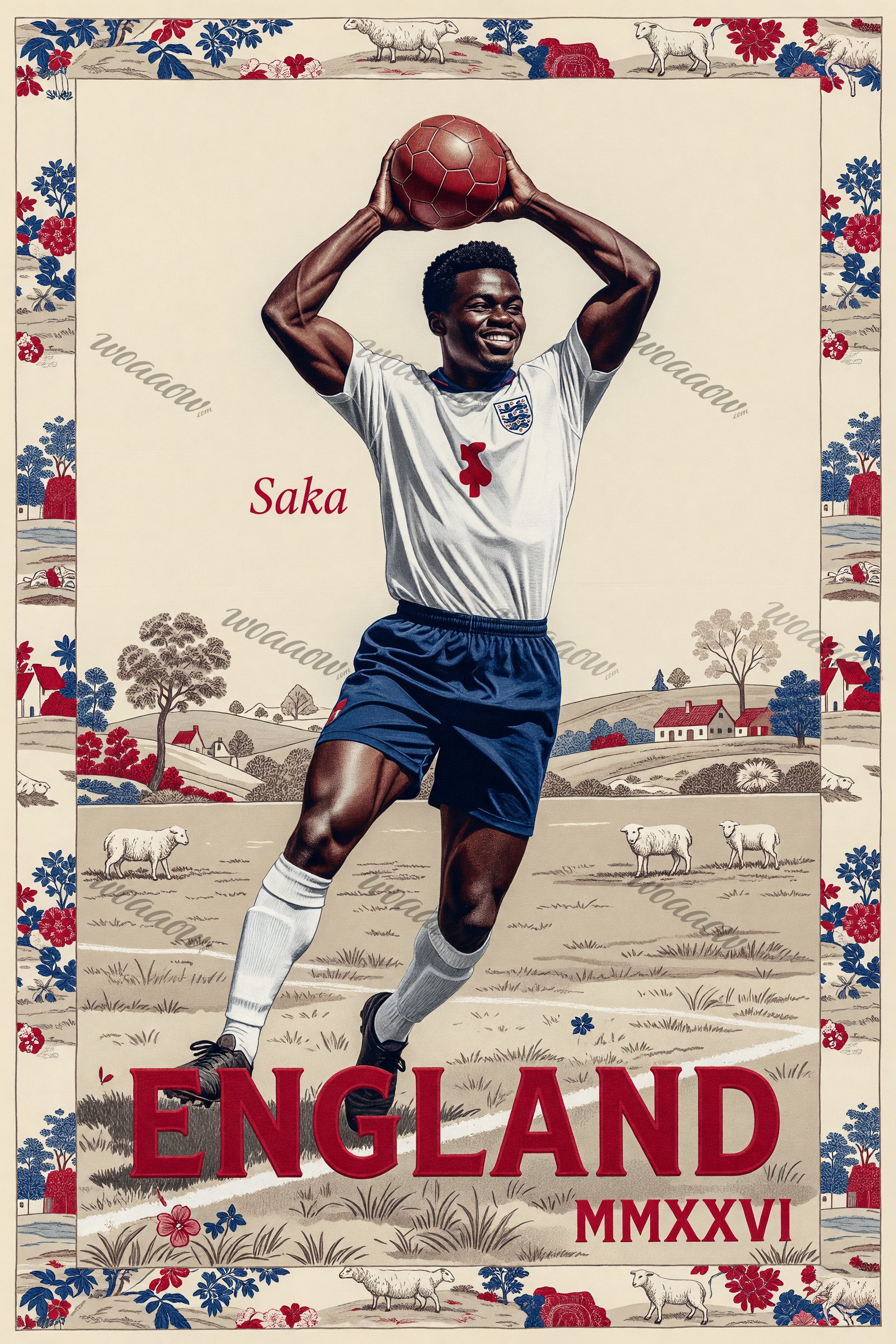 Saka Above the Sheep