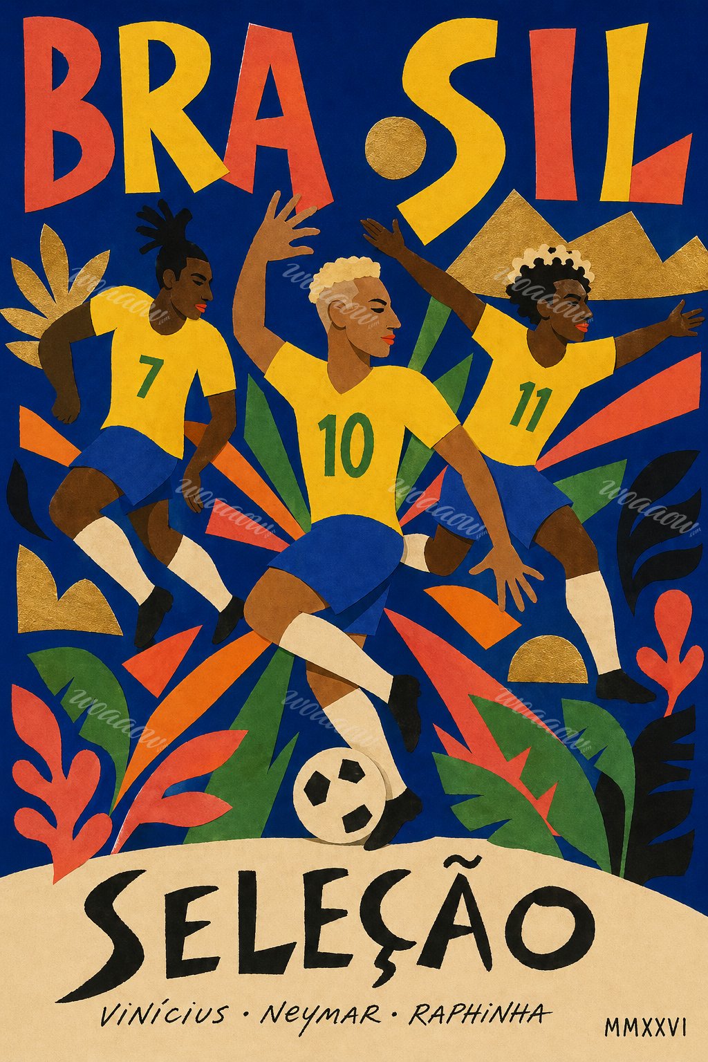Flat Colour Seleção