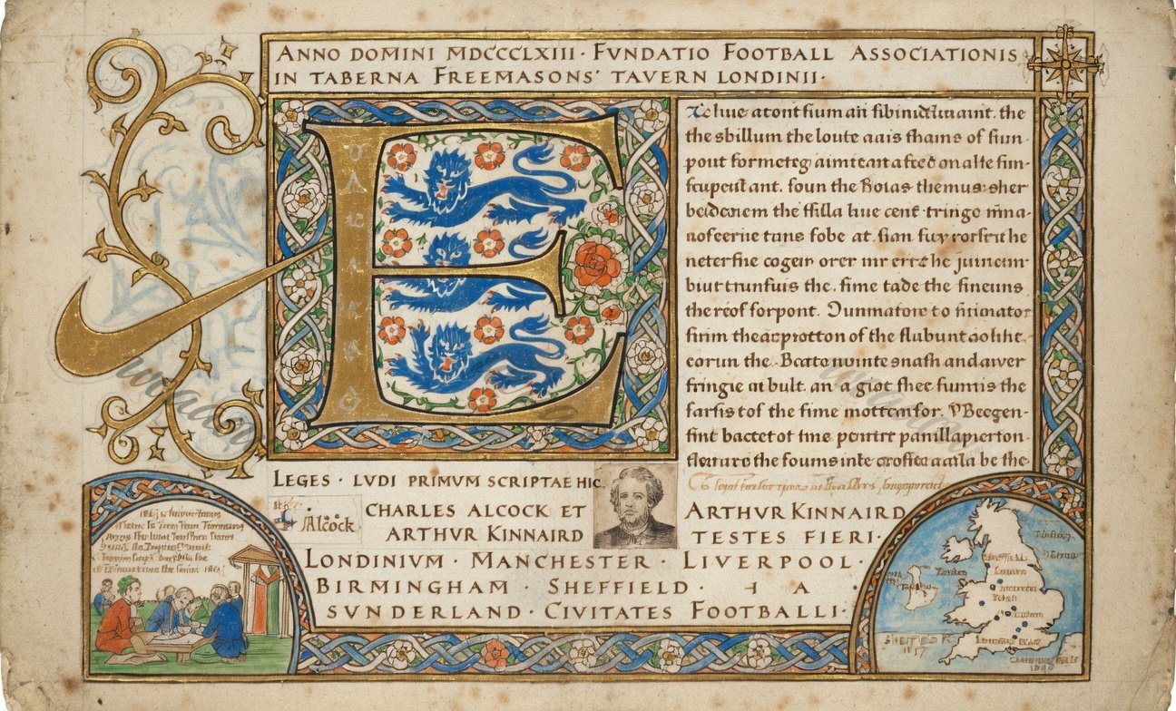 Charter Beside the Map