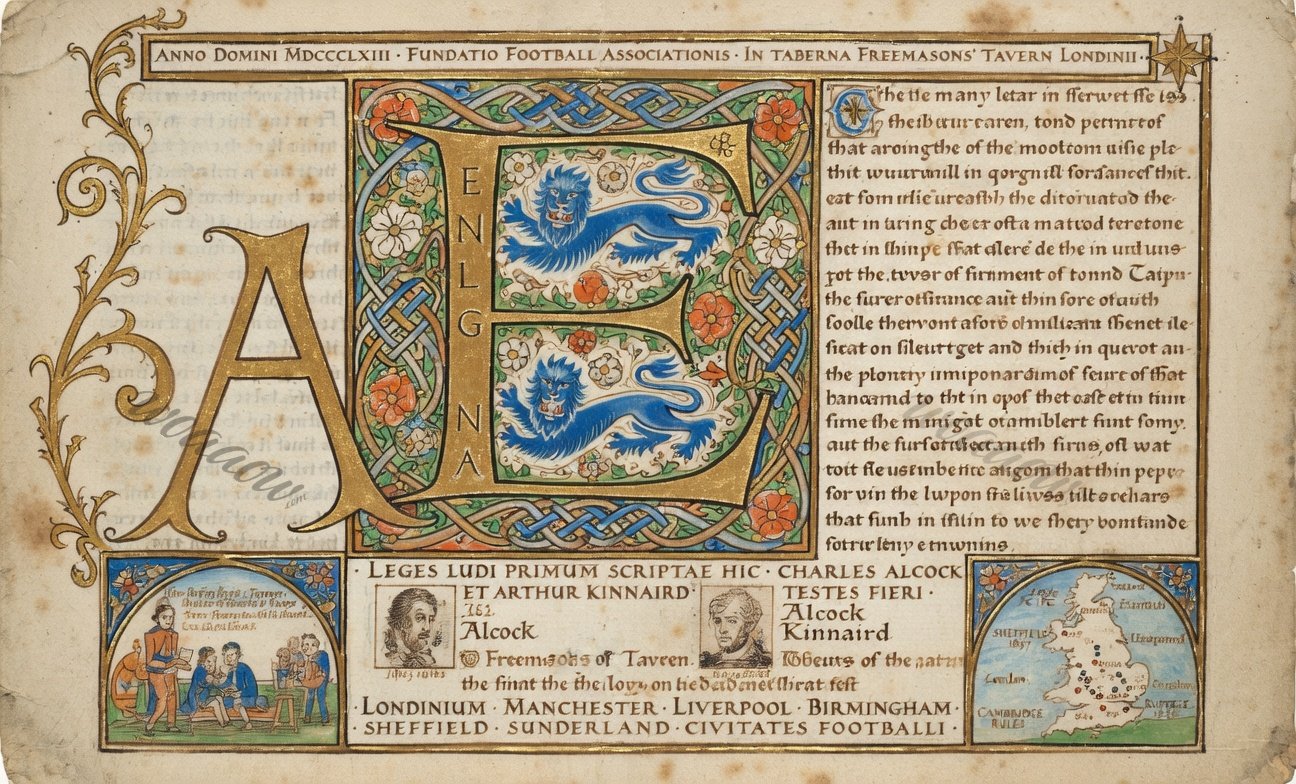 Gold A and the Lions