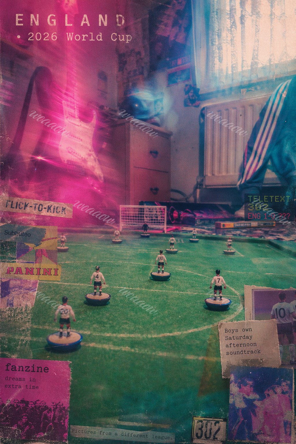 Table Pitch in Magenta