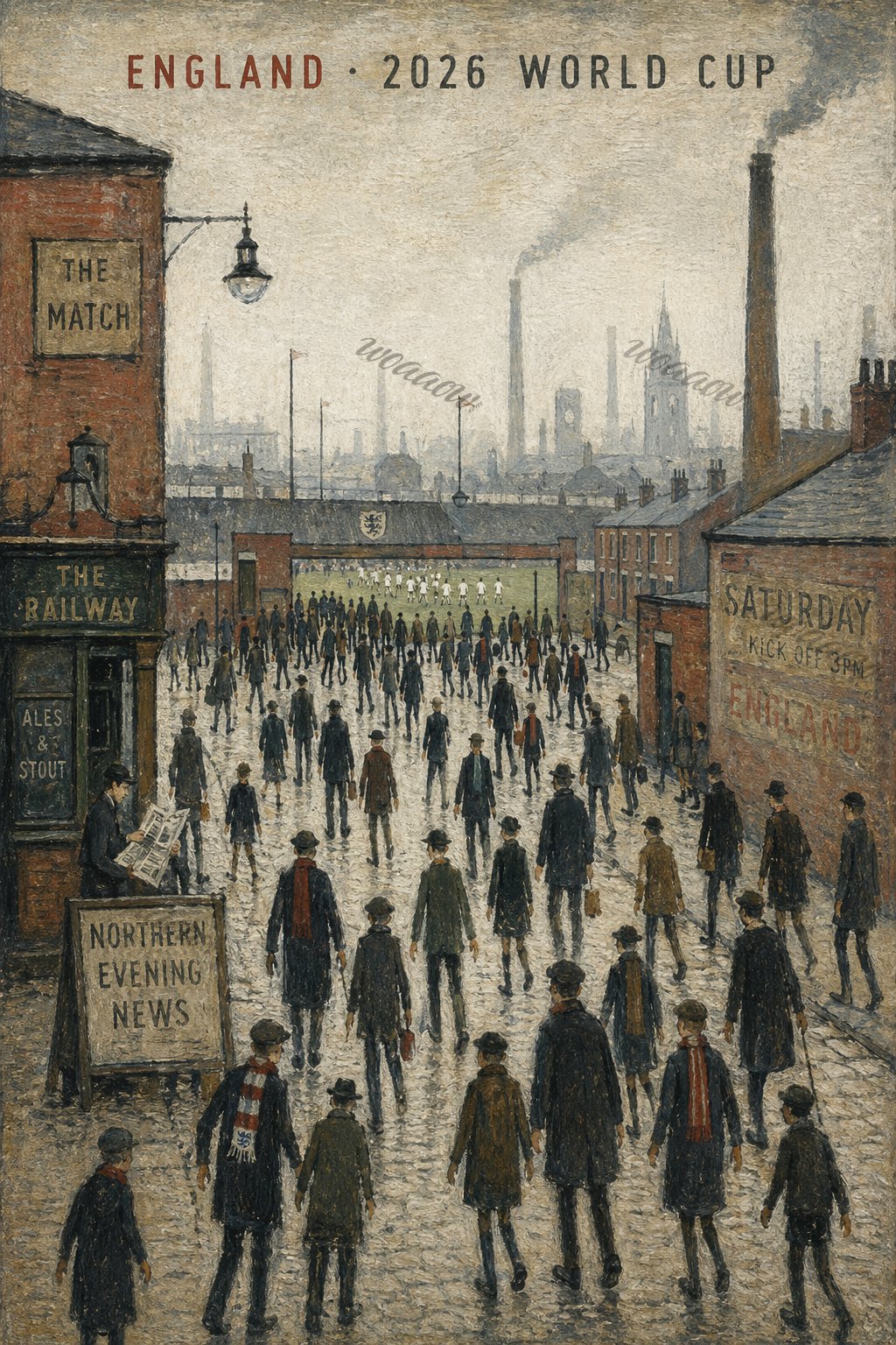 Crowd on the Cobbles