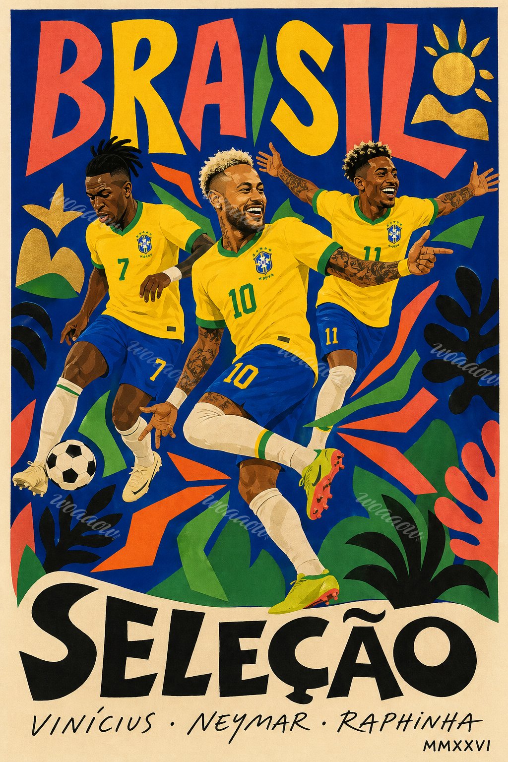 Brasil Seleção in Flight