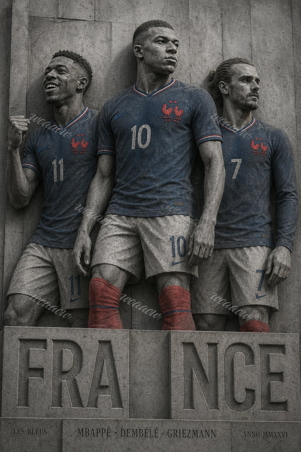 France Cut in Stone