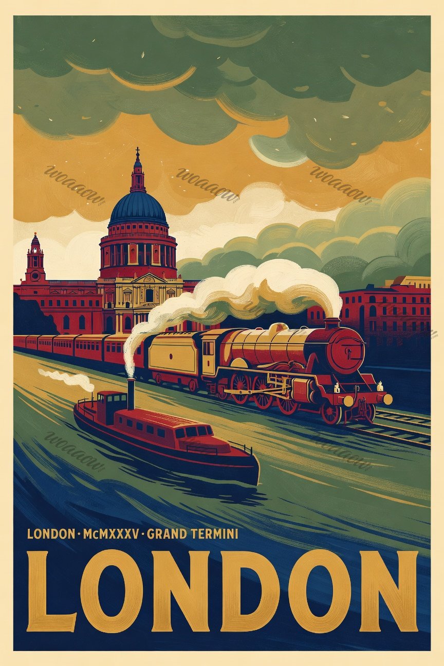 Train Past the Dome