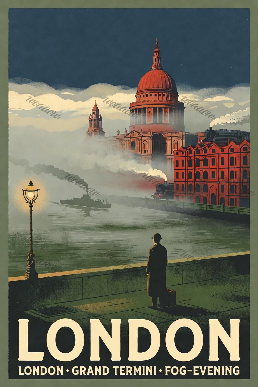 Fog on the Embankment