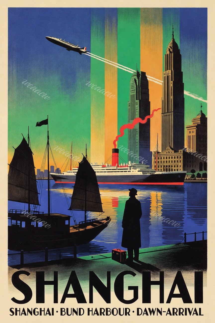 Dawn Ships on the Bund