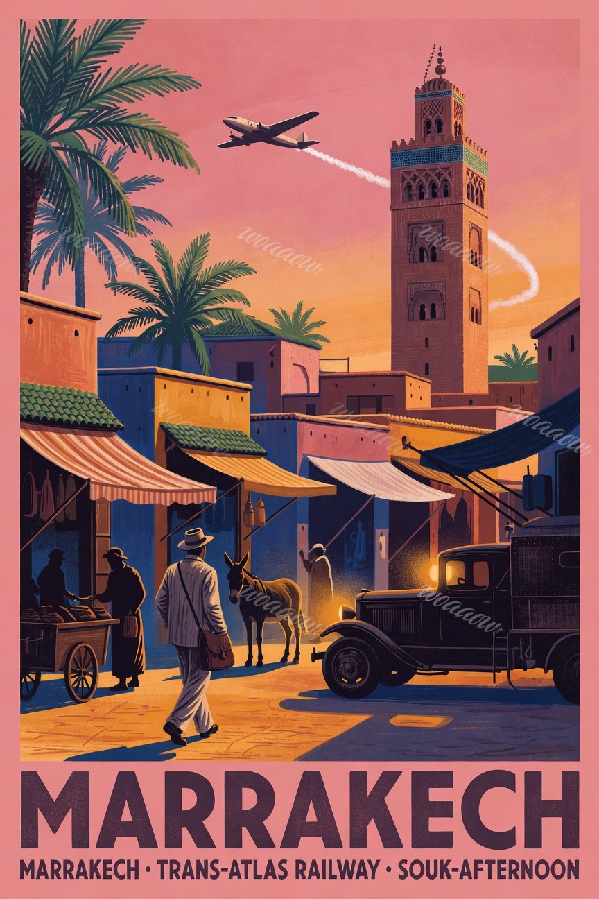 Souk and the Minaret