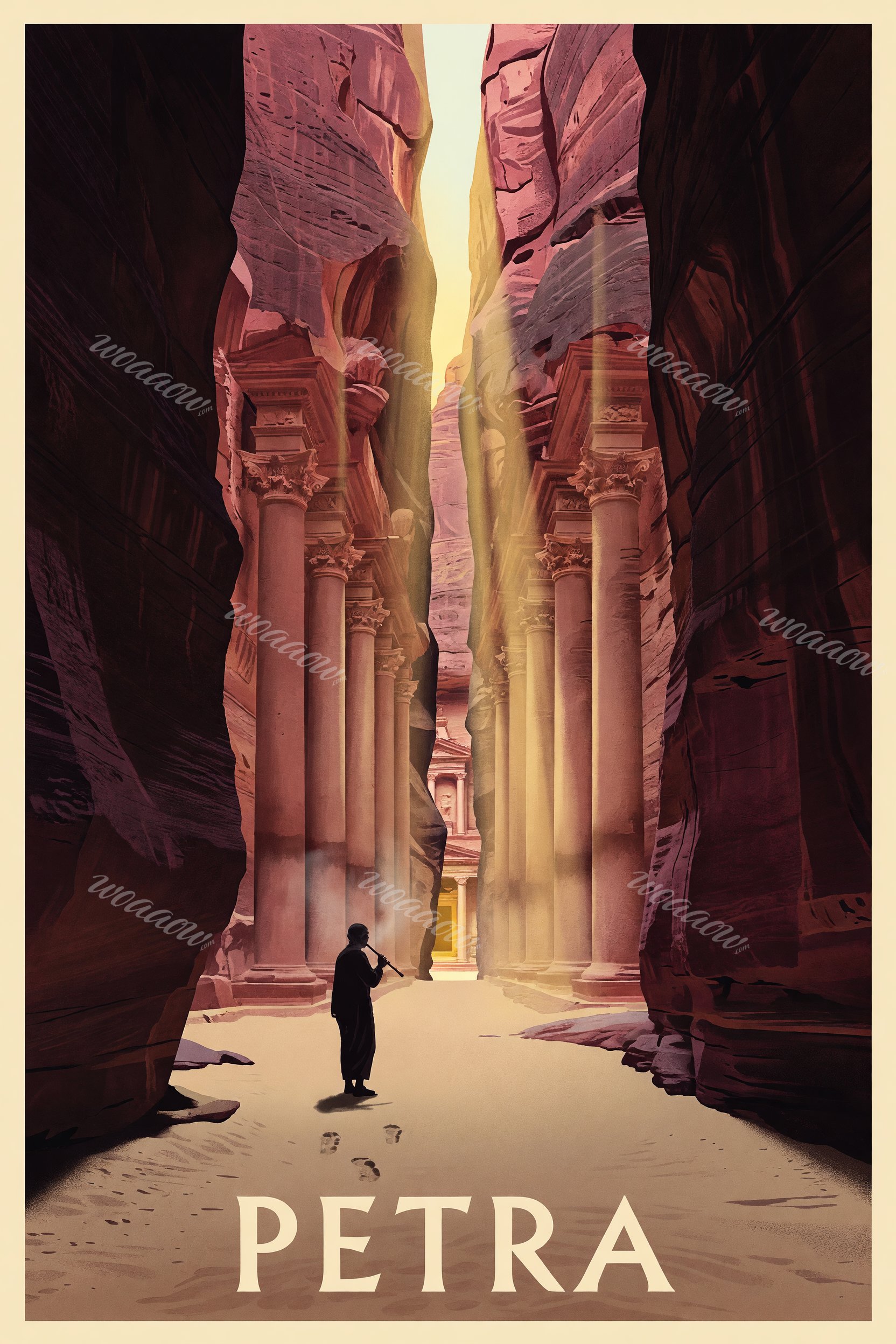 Figure in the Canyon