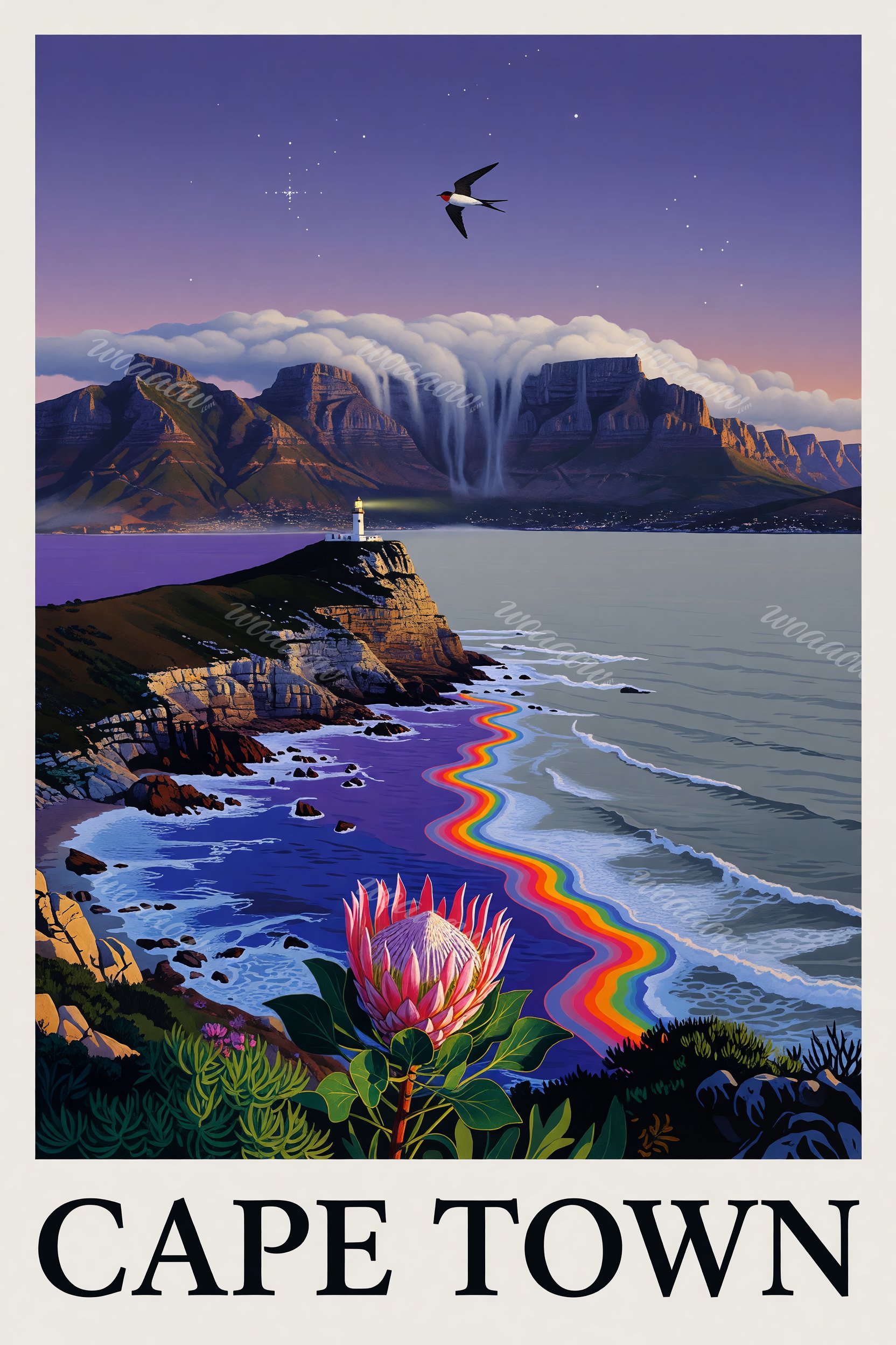Protea on the Headland