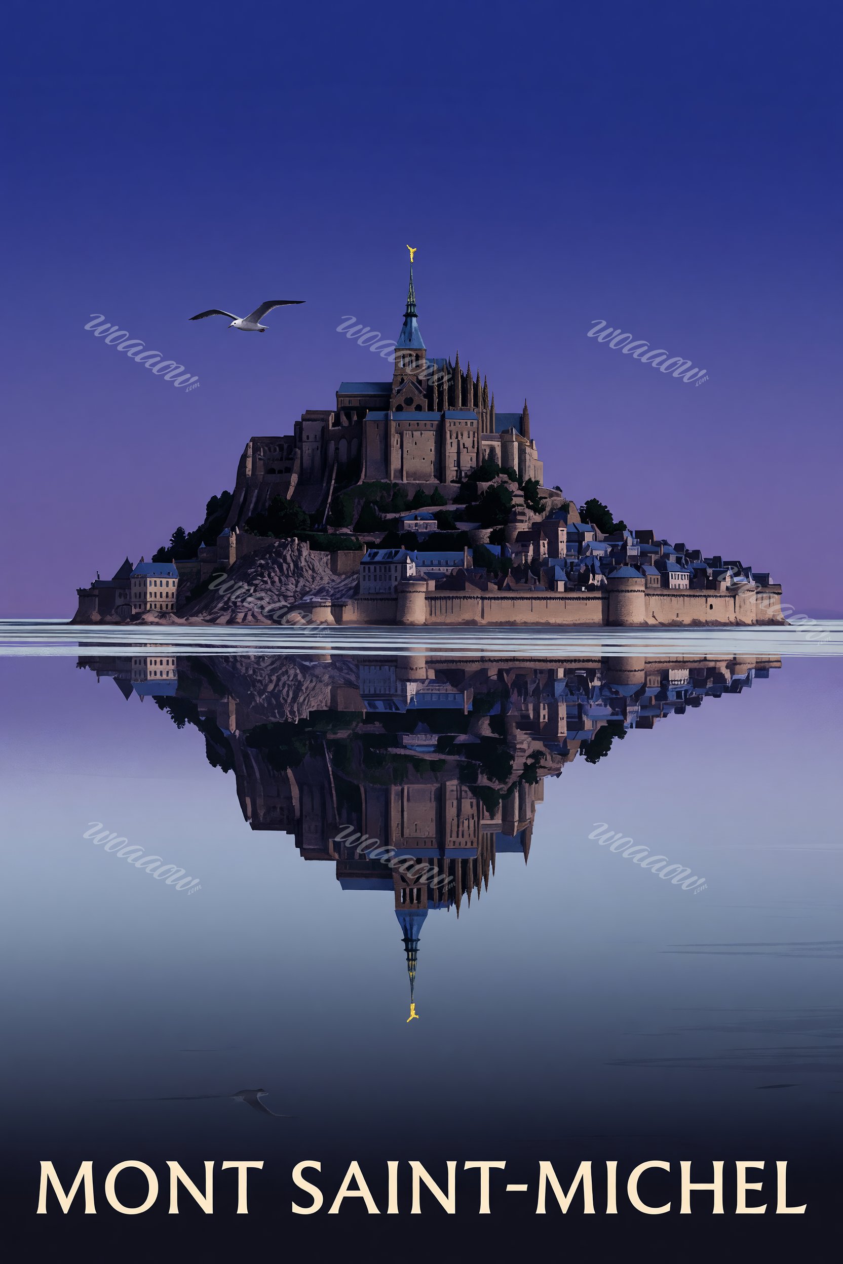 Abbey in Still Water