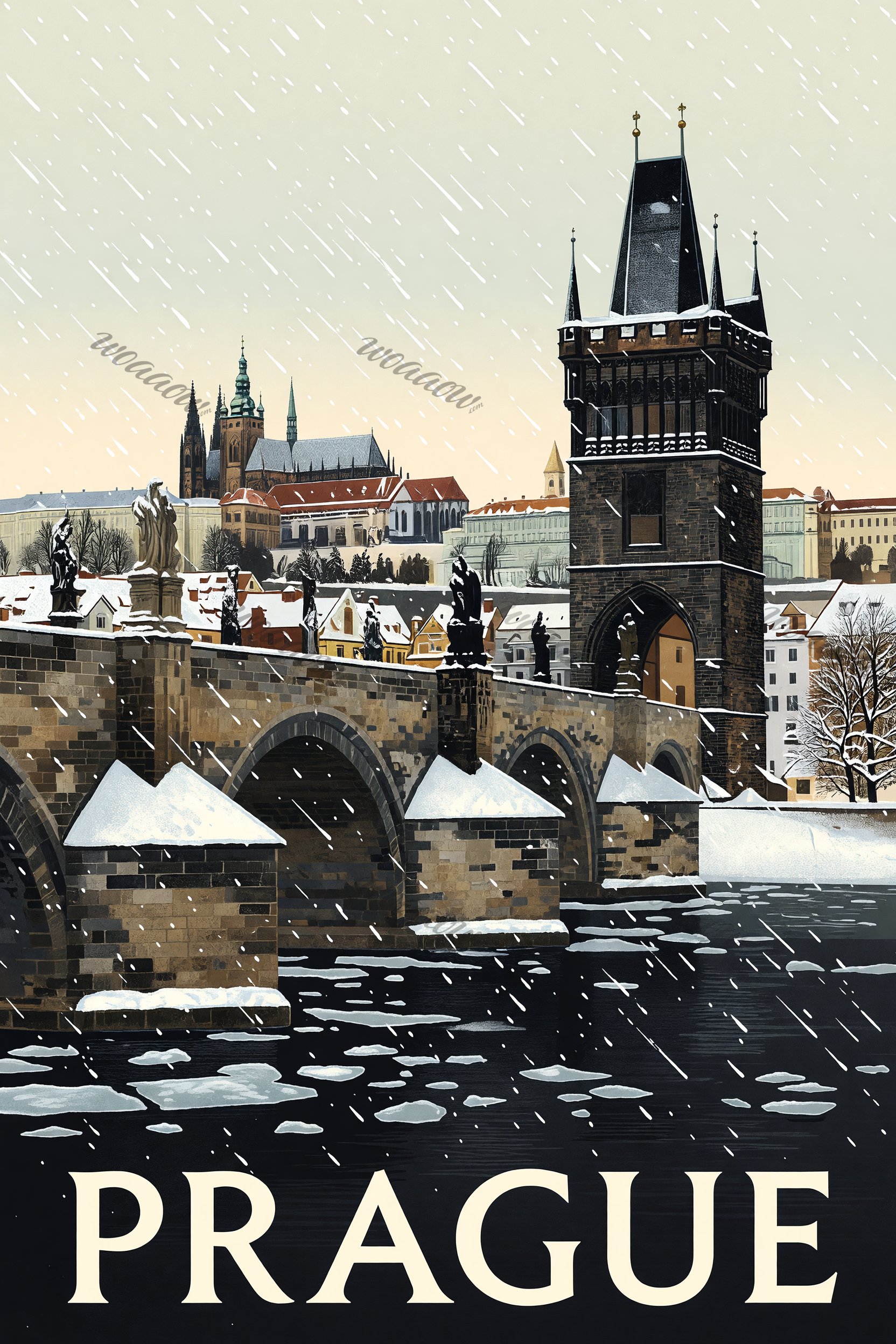 Snow on the Bridge