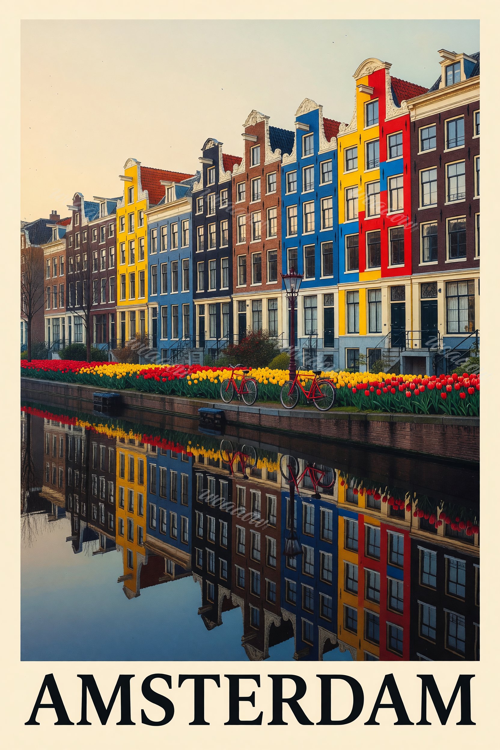 Canal and Crooked Houses