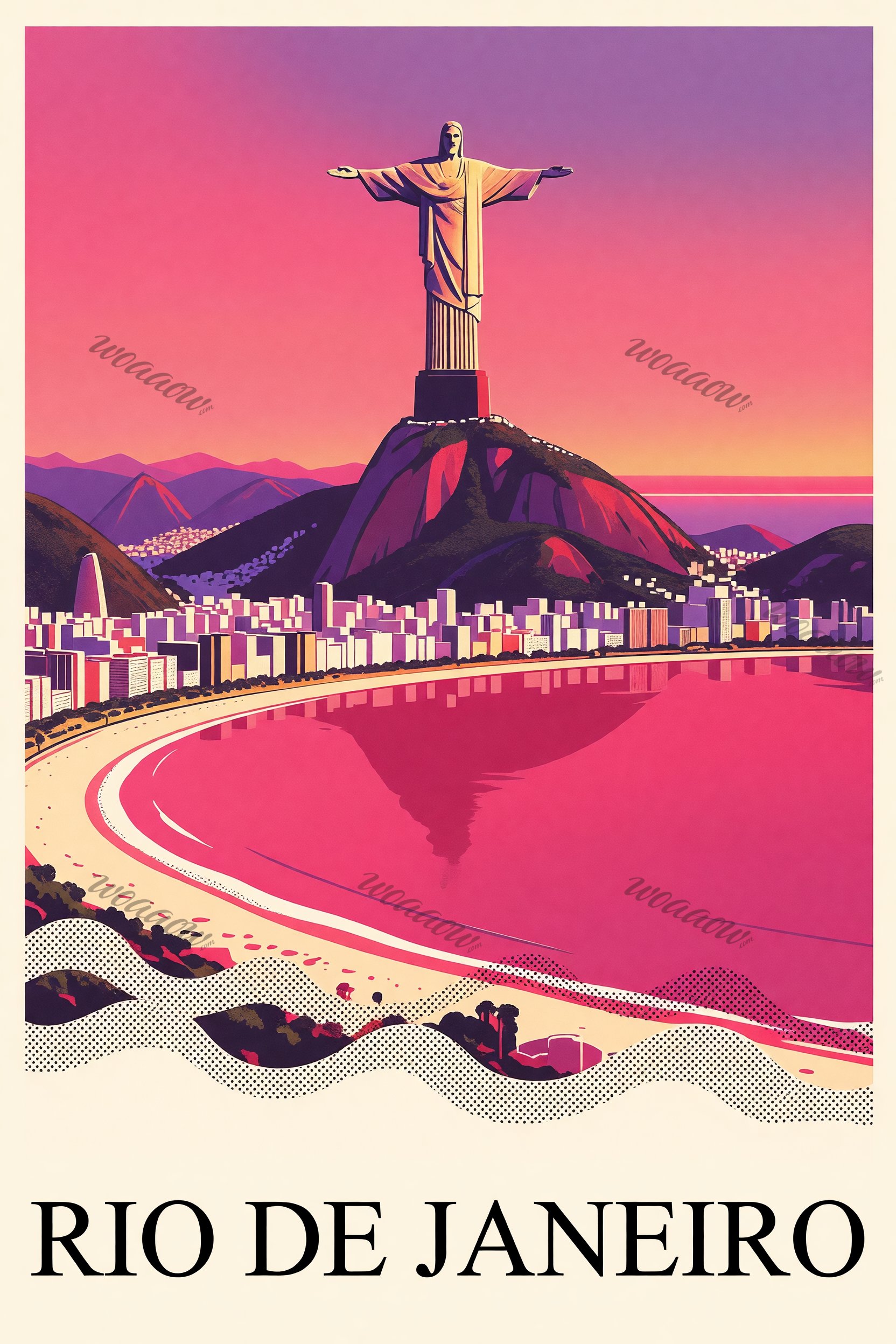 Statue Over the Bay
