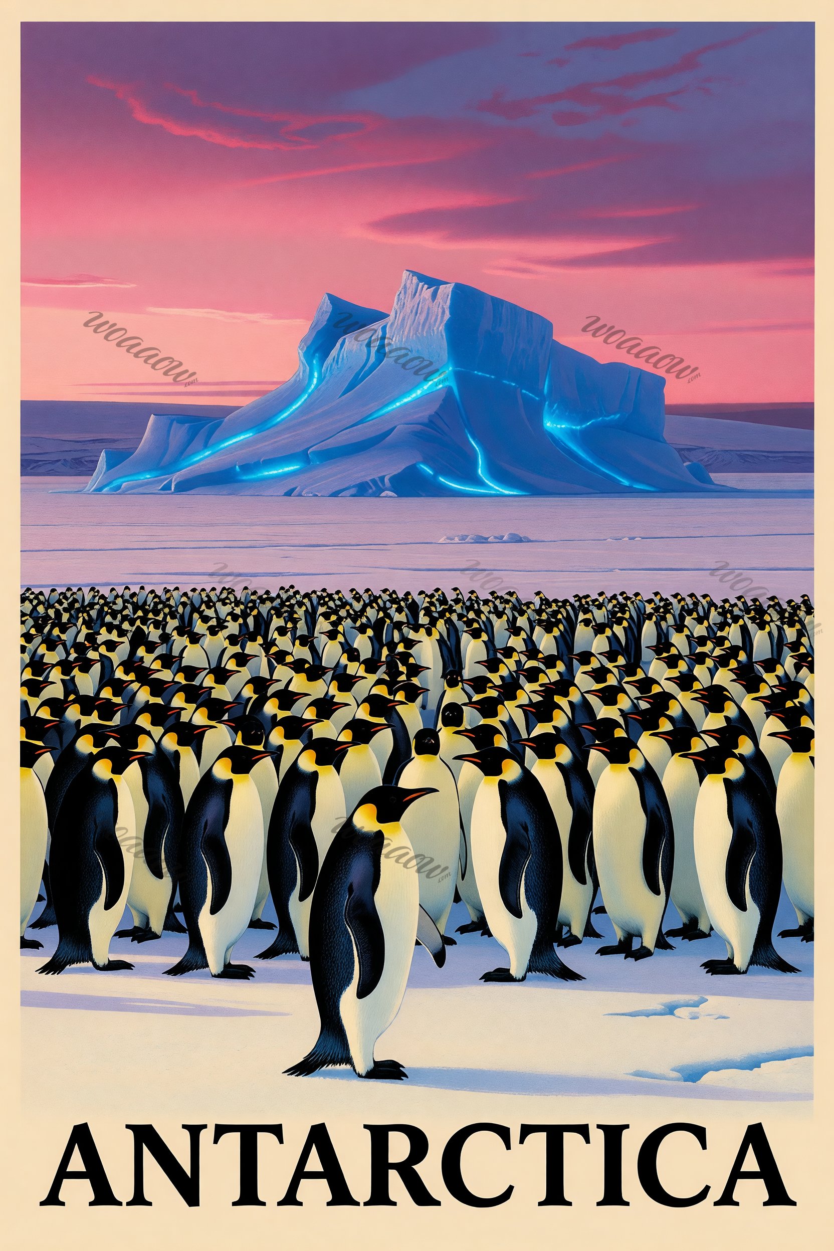 Penguins Before the Ice