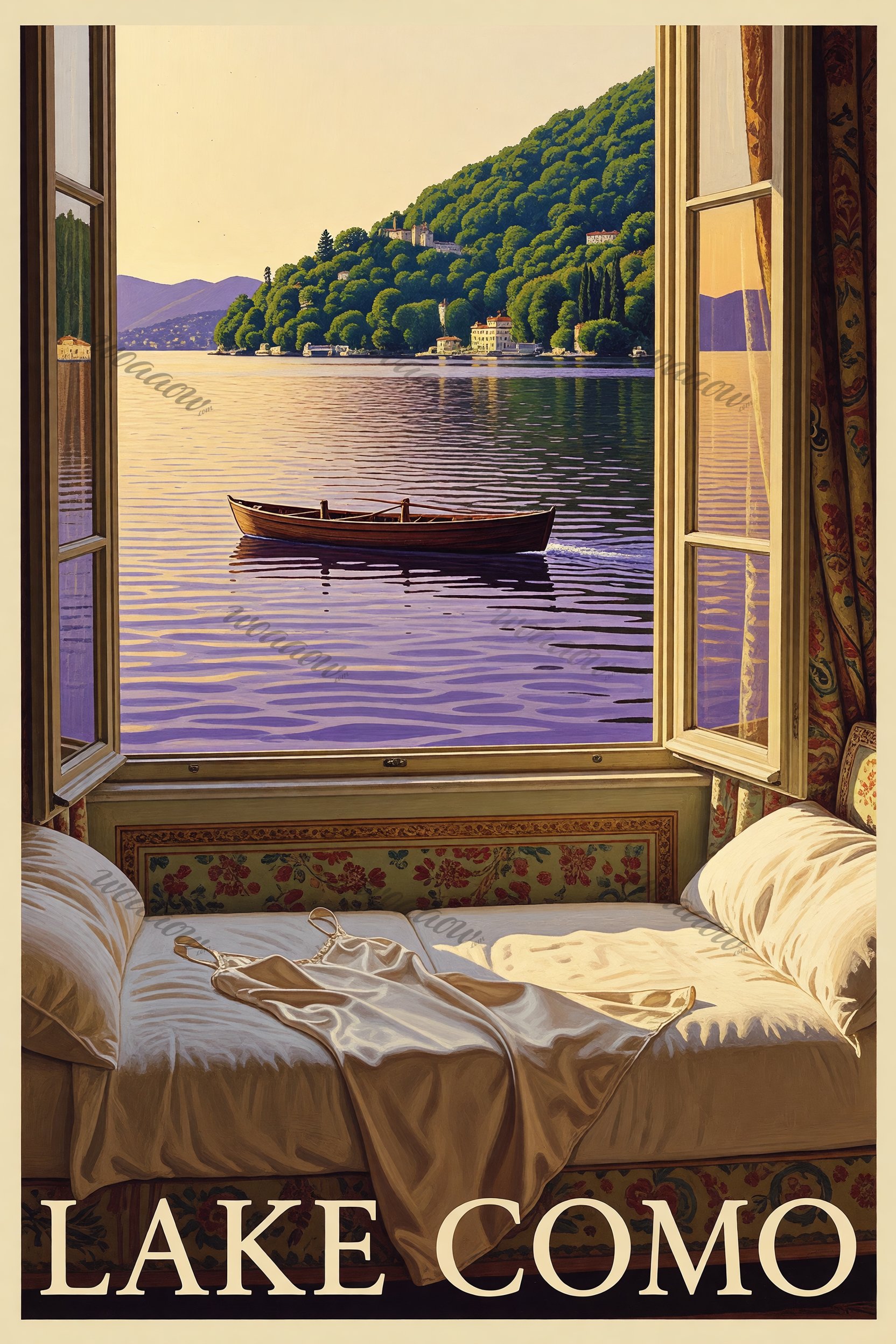 Boat Through the Window