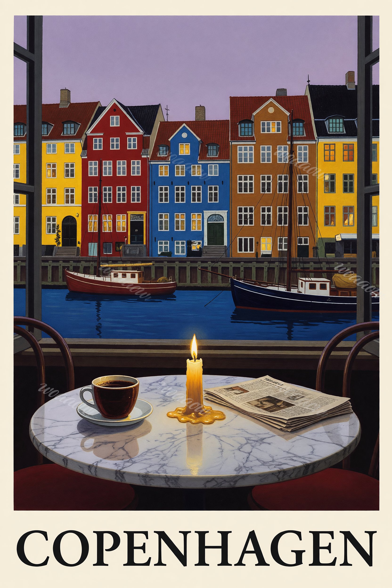 Candle and the Houses
