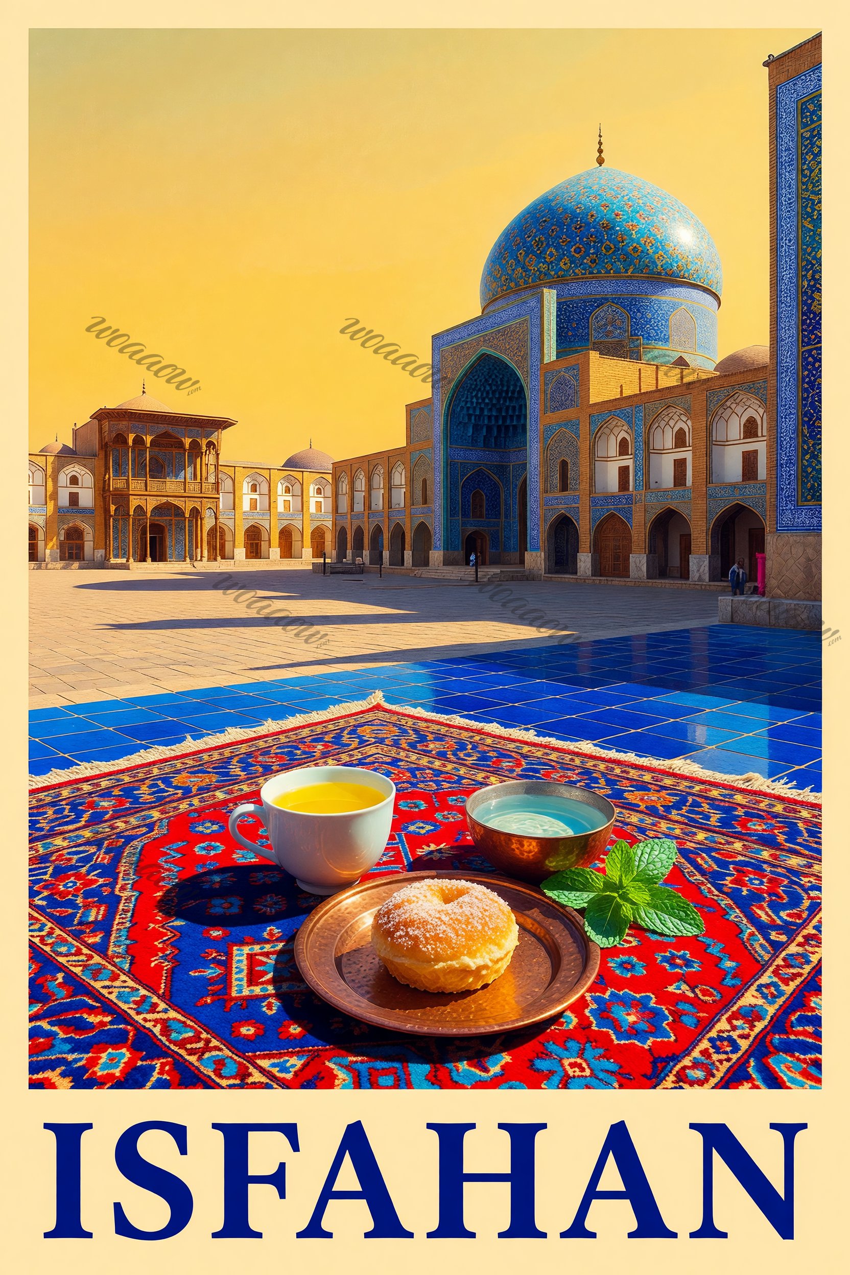 Tea on a Red Carpet