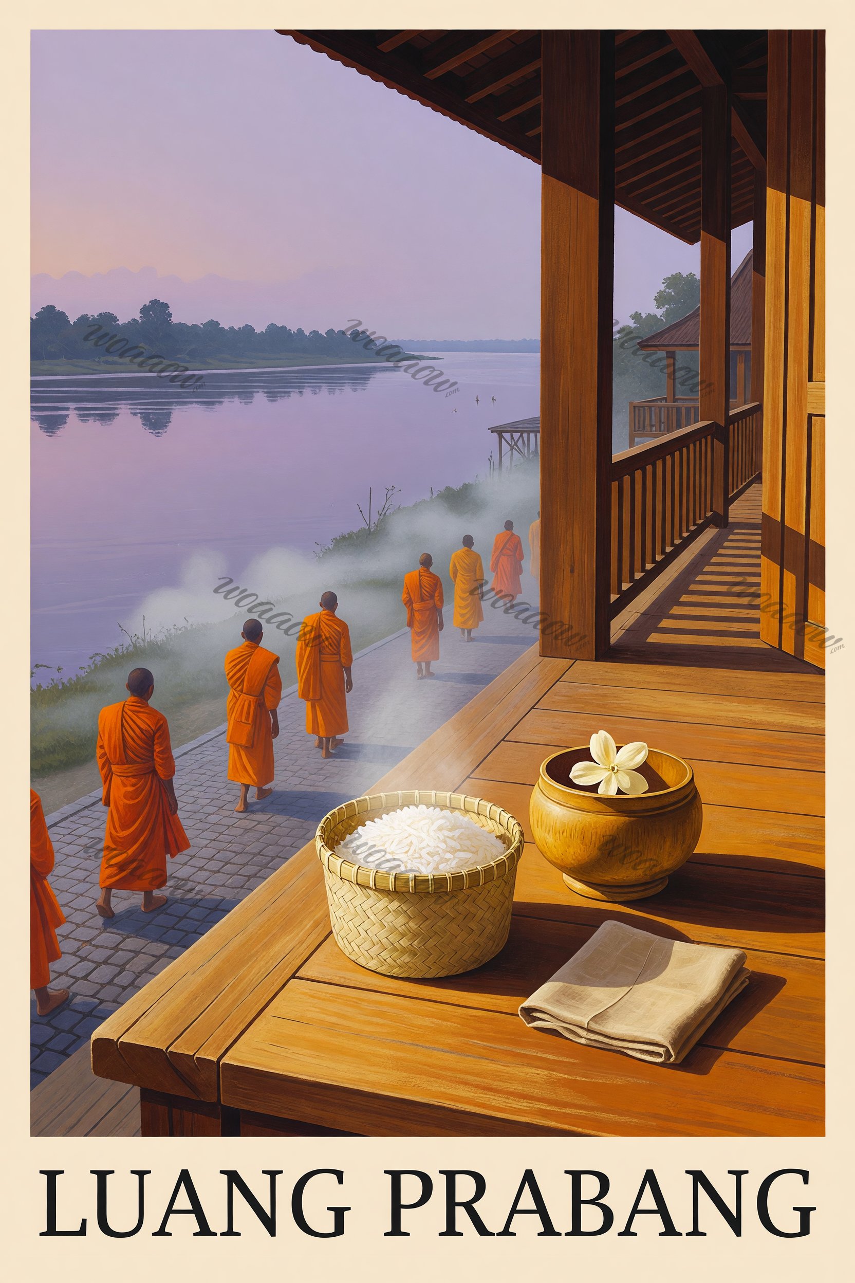 Monks on the Walk