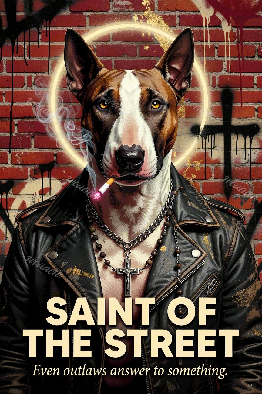 Bull Terrier Halo