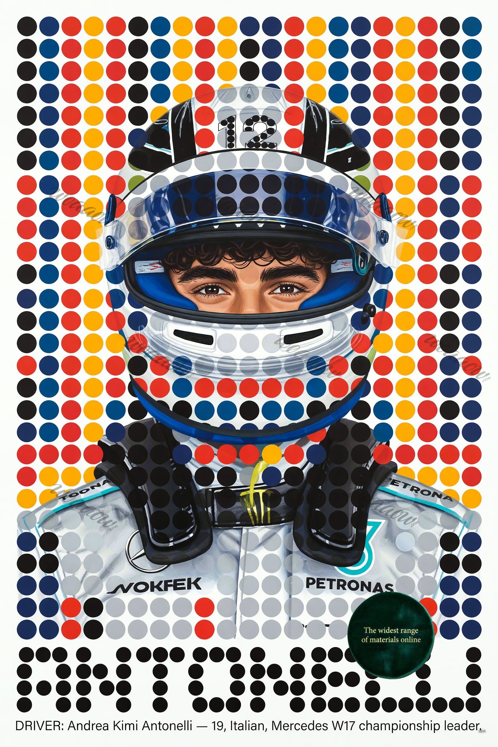 Spot Painting Single-Seater