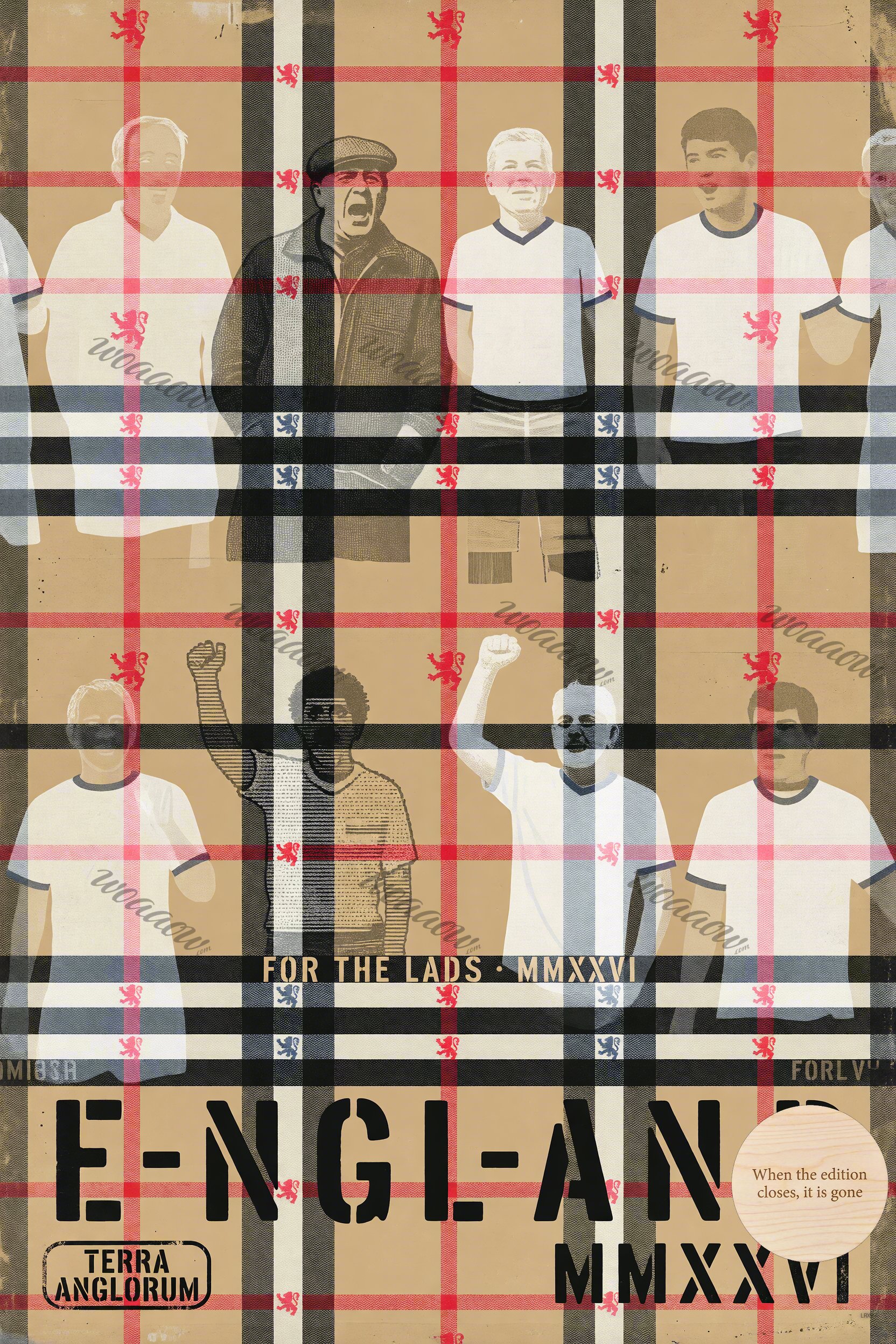 Checkered England Matchday