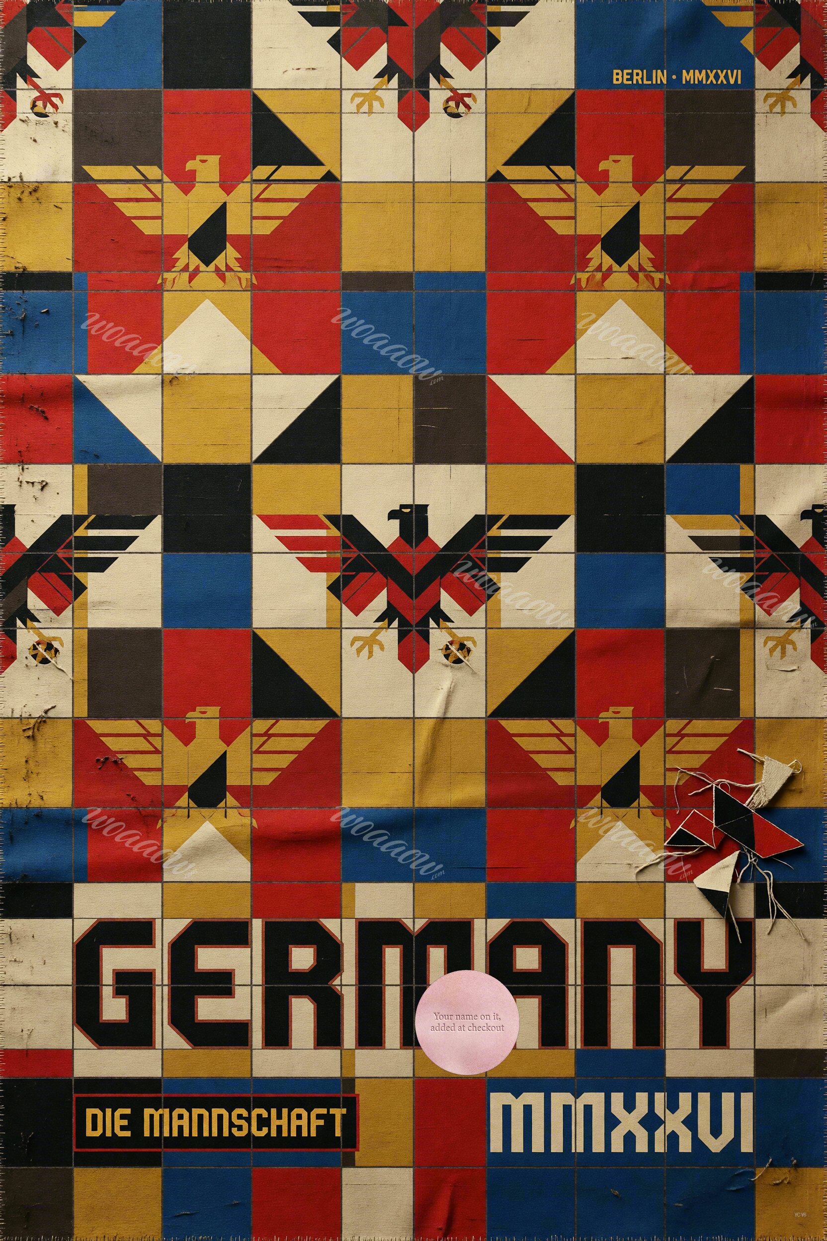 Germany Eagle Macro Tension