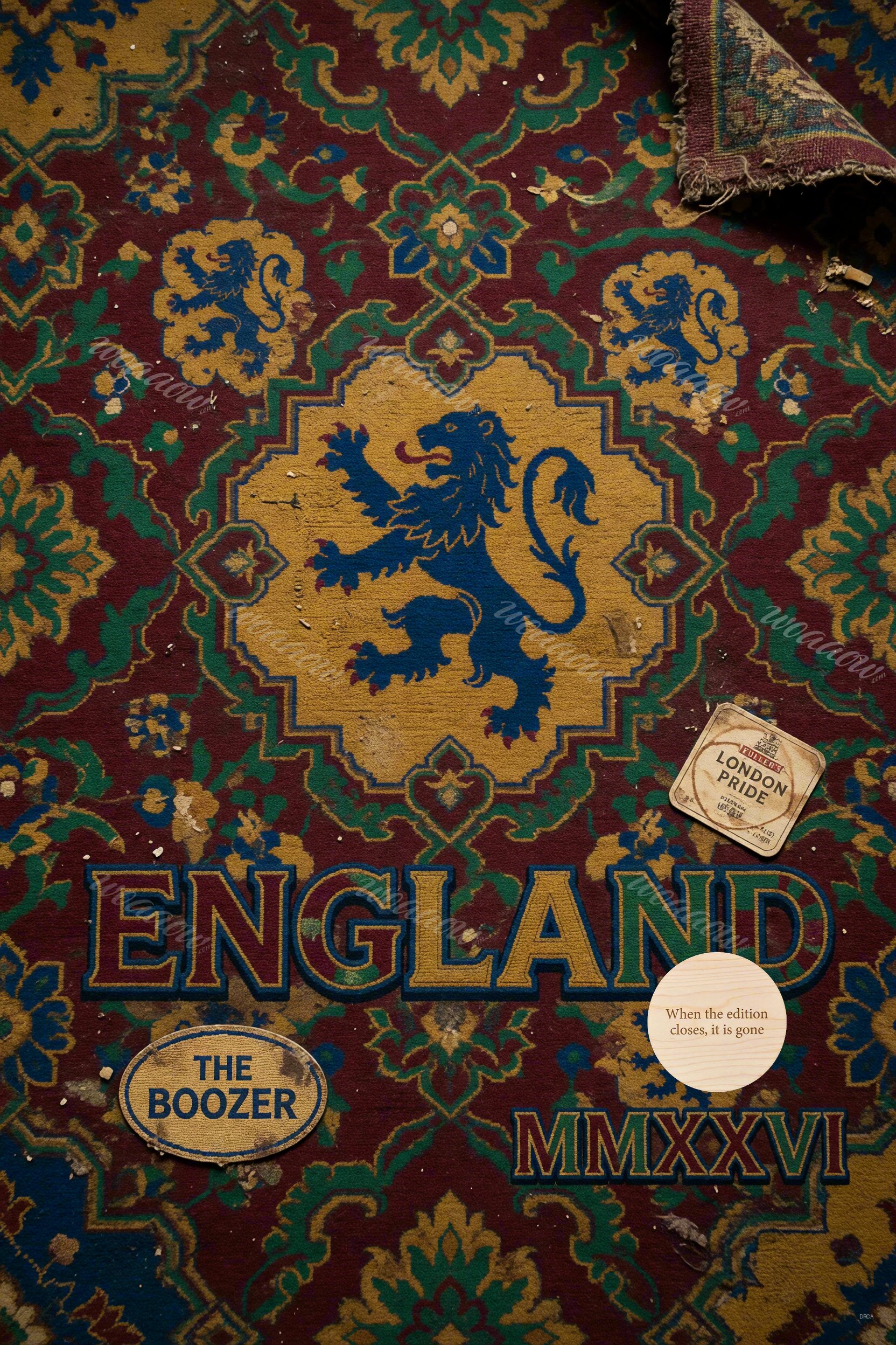 England Carpet Macro