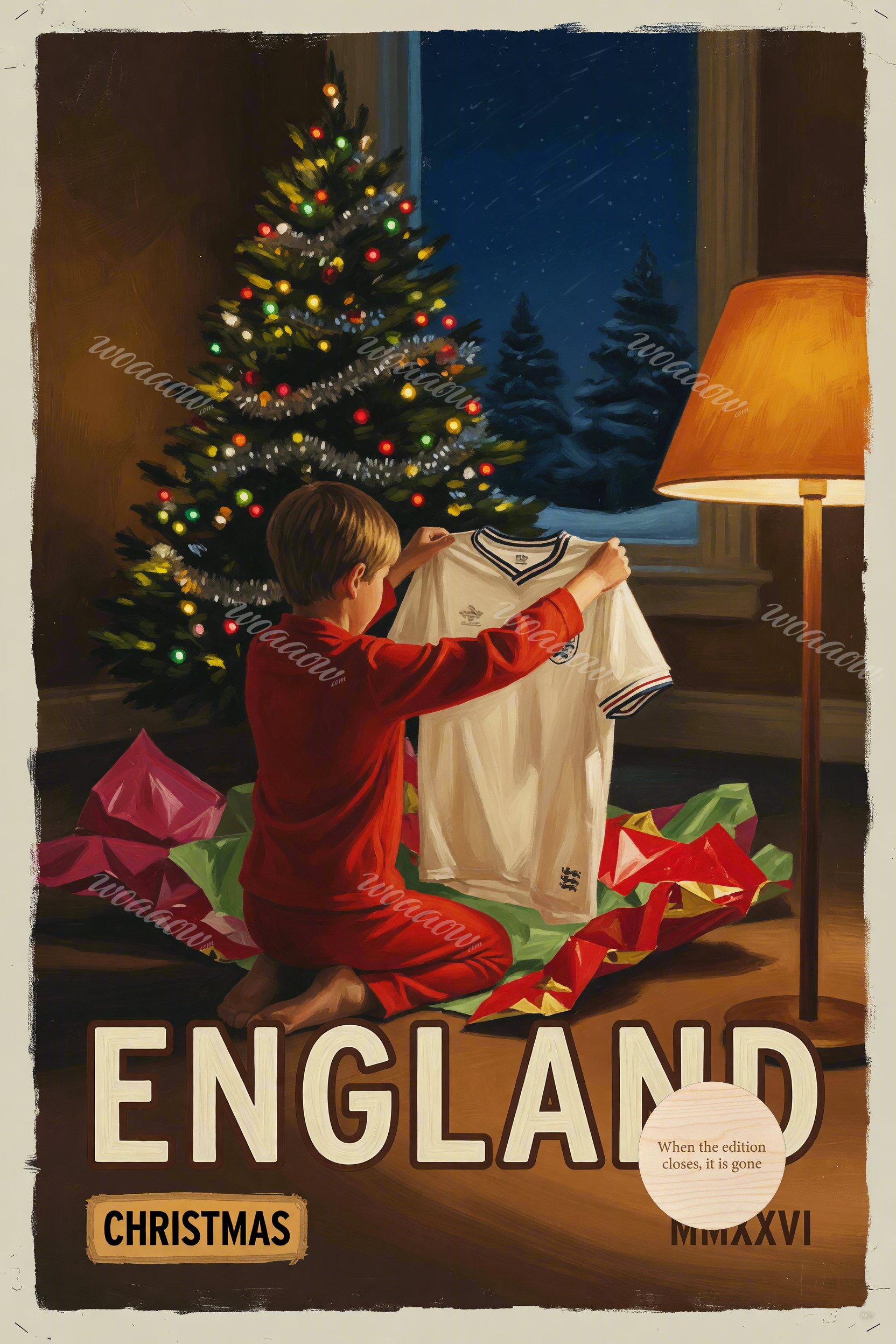 England Shirt Morning Glow