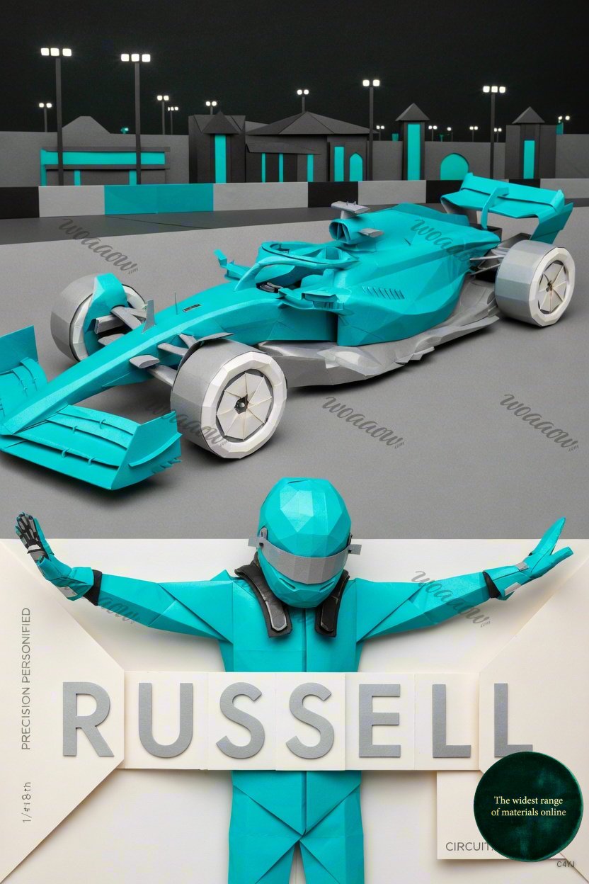 Bahrain Paper-Craft Render